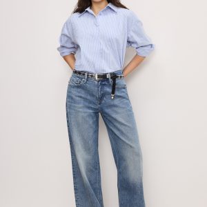 GOOD EASE PETITE RELAXED JEANS | INDIGO575