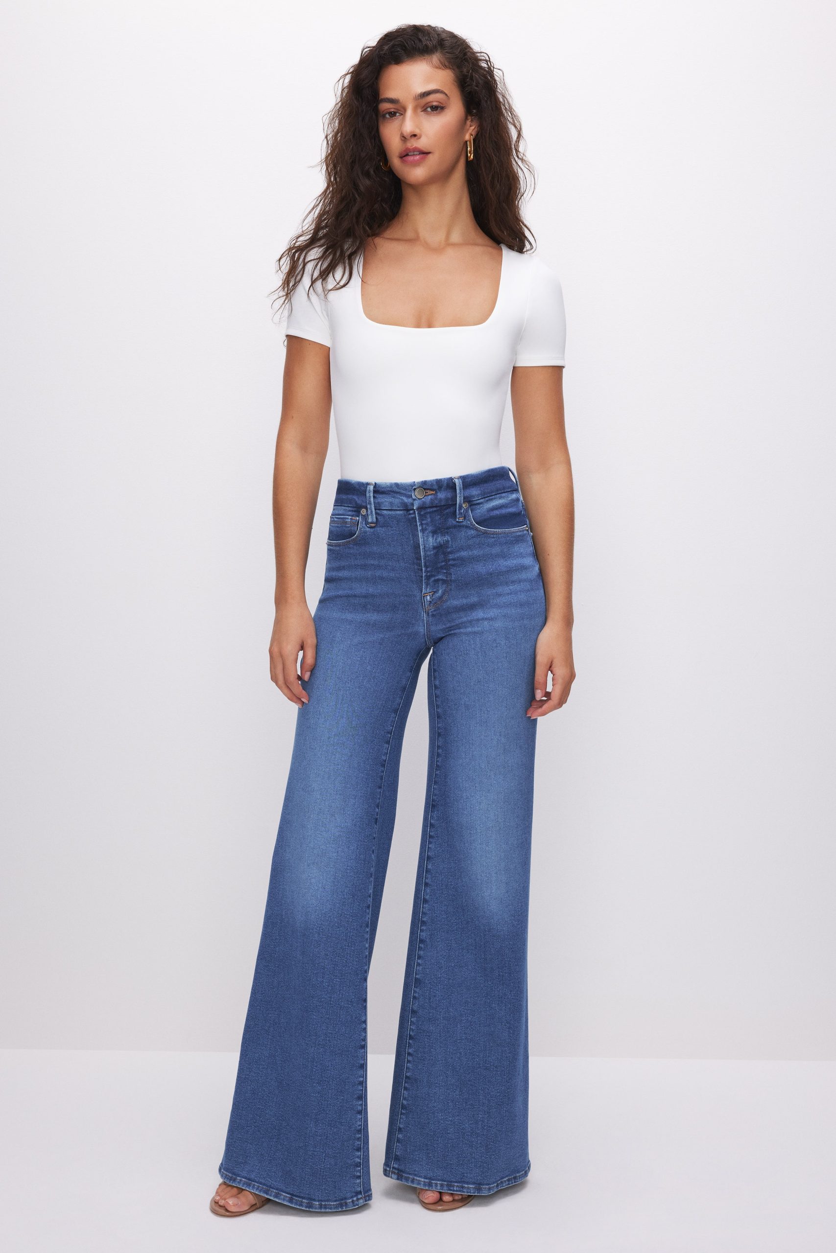 SCULPTING SQUARE NECK BODYSUIT | WHITE001 - Image 5