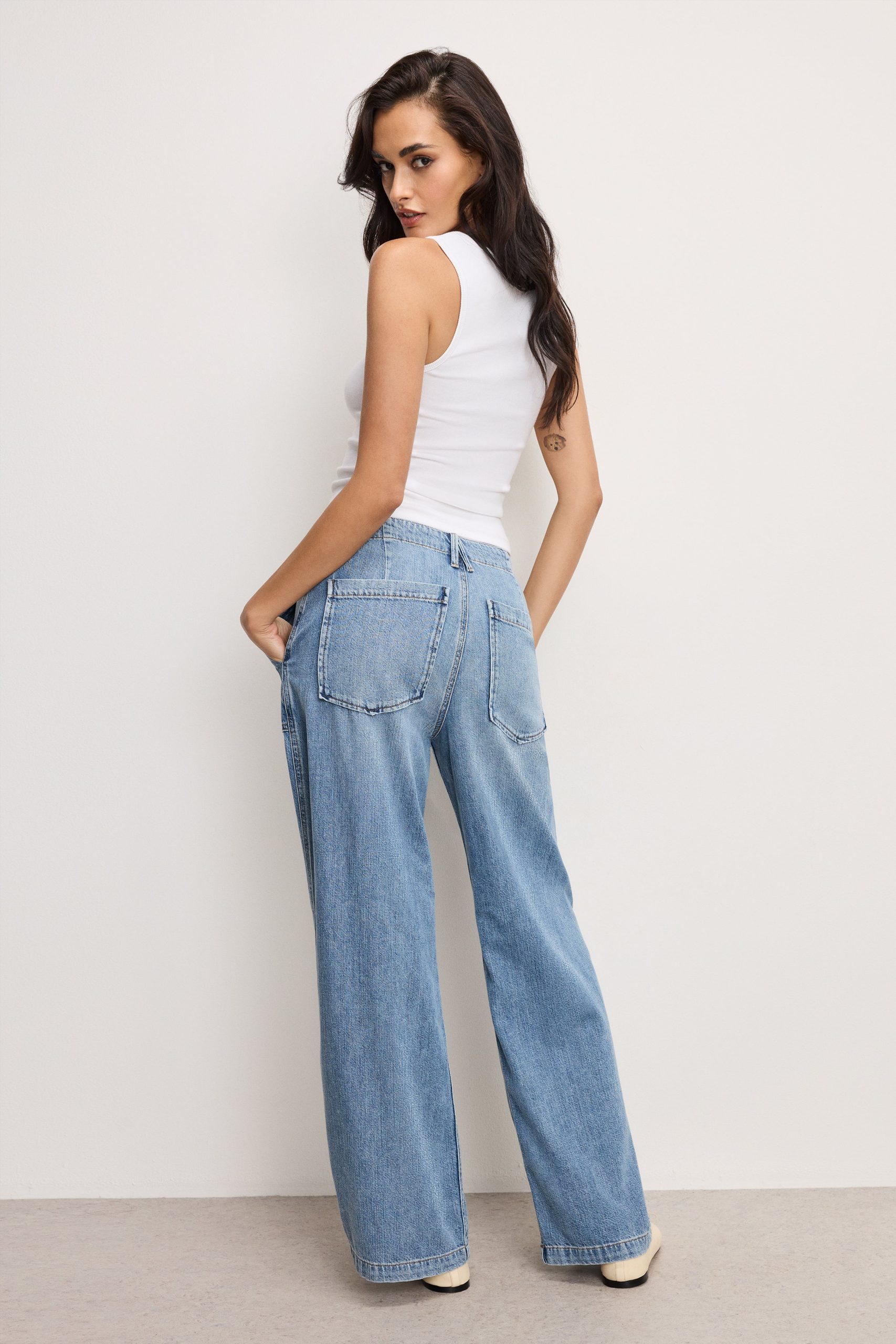 LITE LINEN DENIM PANTS | INDIGO786 - Image 4