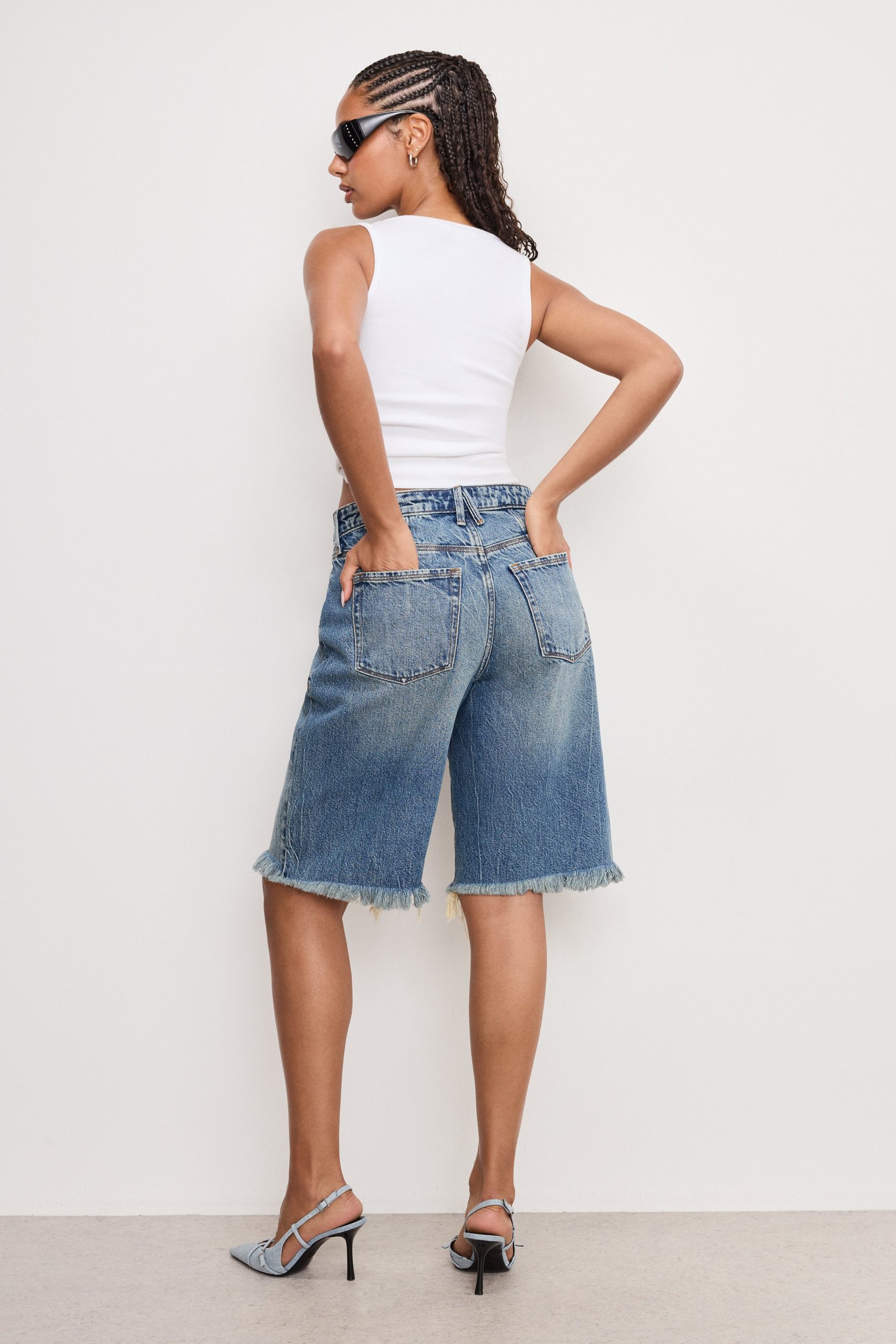 GOOD EASE BERMUDA SHORTS | INDIGO808 - Image 3