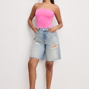 SCULPTING CORSET STRAPLESS BODYSUIT | BERRY SORBET010