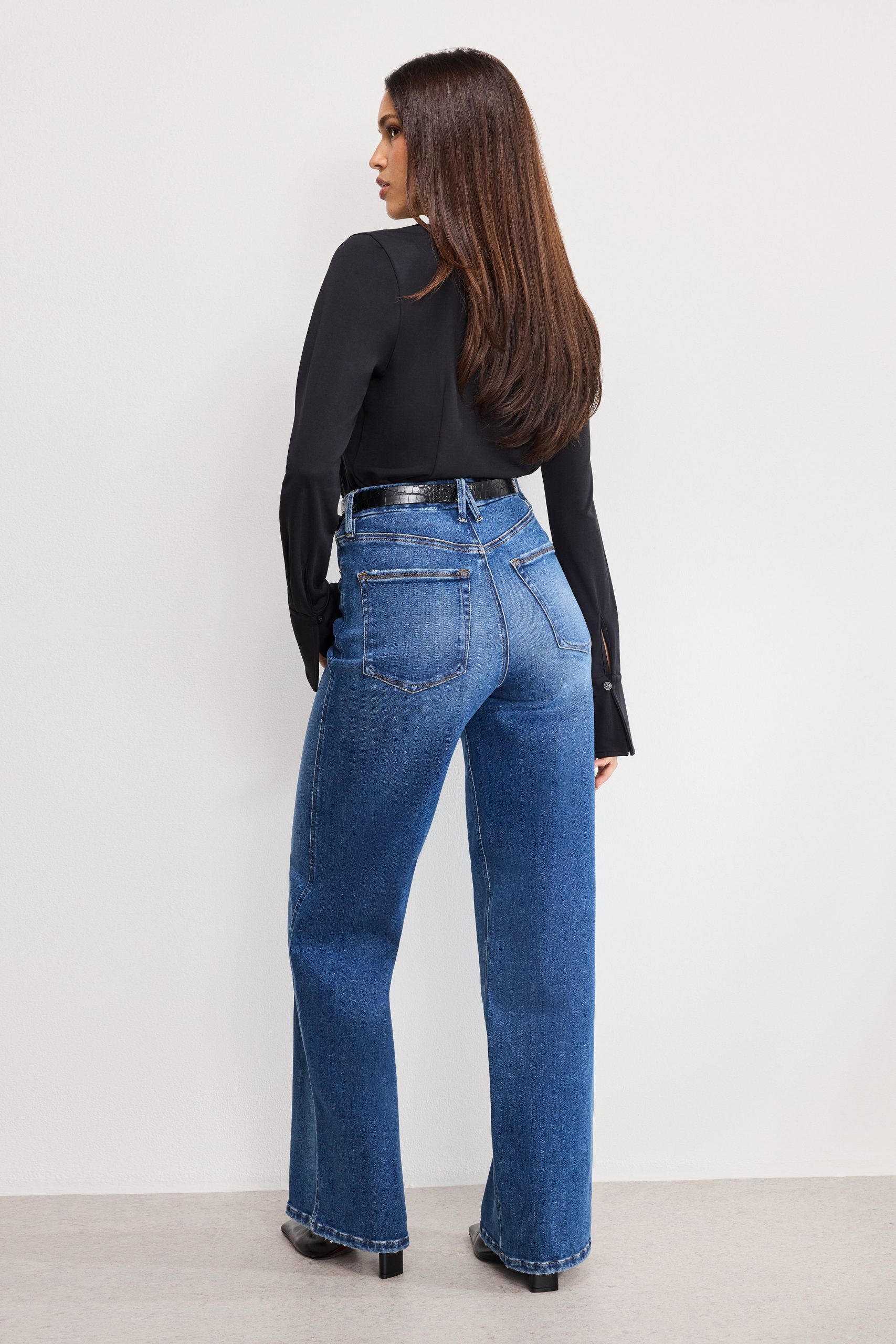 SOFT TECH GOOD SKATE WIDE LEG JEANS | INDIGO891 - Image 3