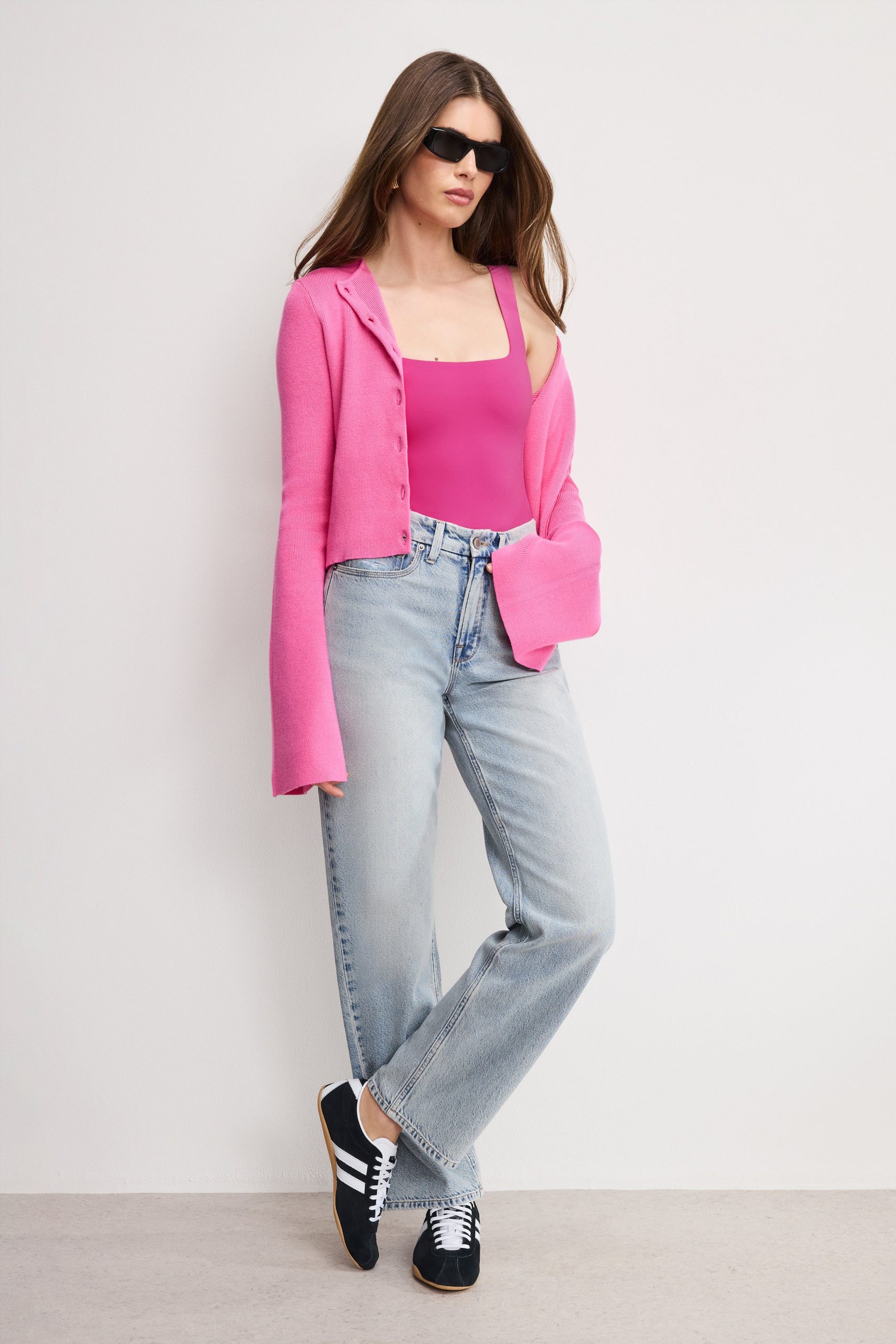 SCULPTING MODERN TANK BODYSUIT | FUSCHIA002 - Image 2