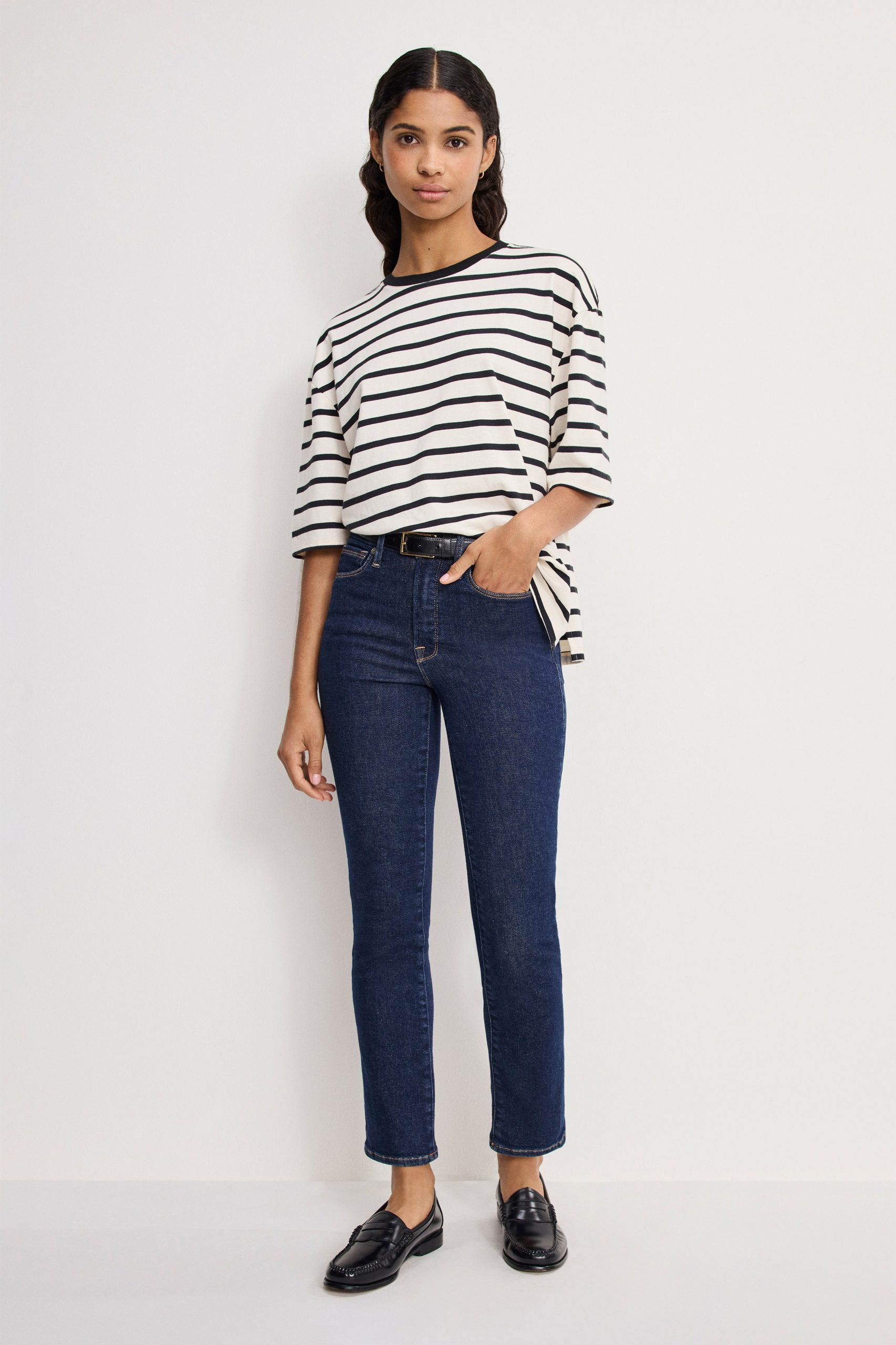 GOOD LEGS STRAIGHT JEANS | INDIGO983