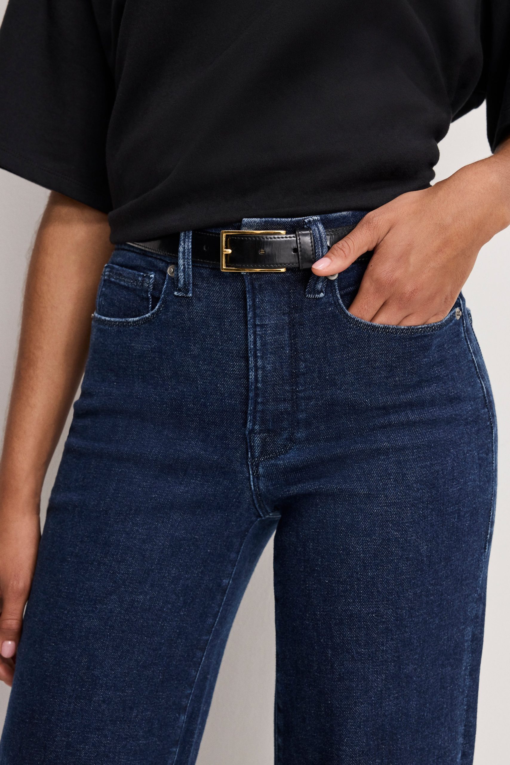 GOOD WAIST PALAZZO JEANS | INDIGO985 - Image 5