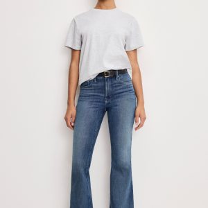 SOFT TECH GOOD LEGS FLARE JEANS | INDIGO855