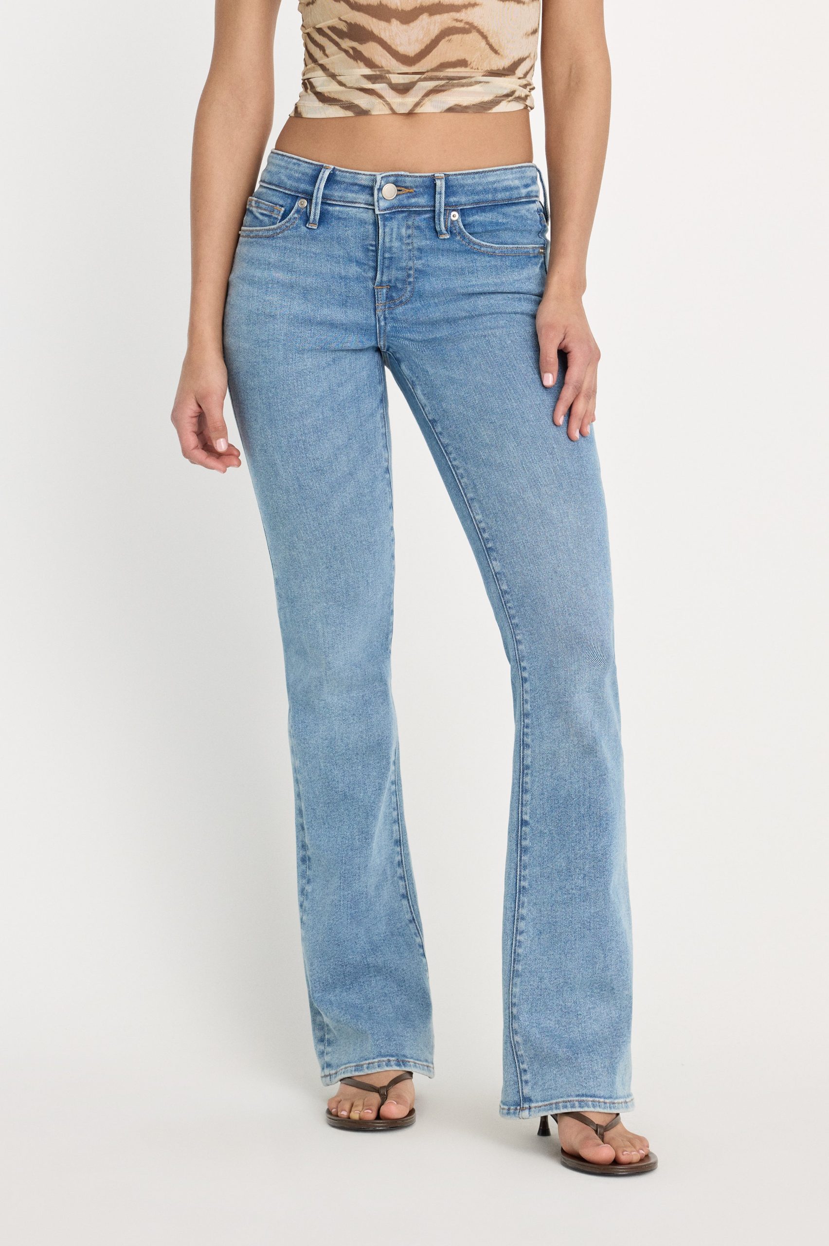 GOOD LOW RISE BOOTCUT JEANS | INDIGO1217 - Image 2