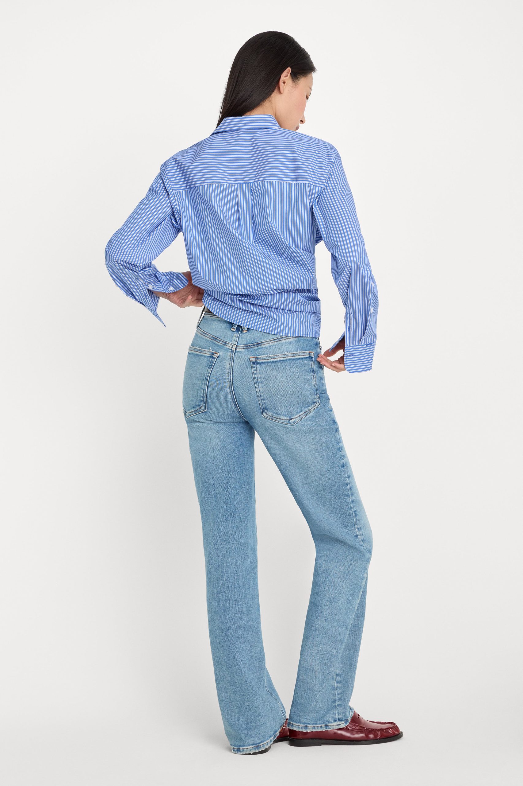 SOFT TECH GOOD TRUE STRAIGHT JEANS|INDIGO1214 - Image 4