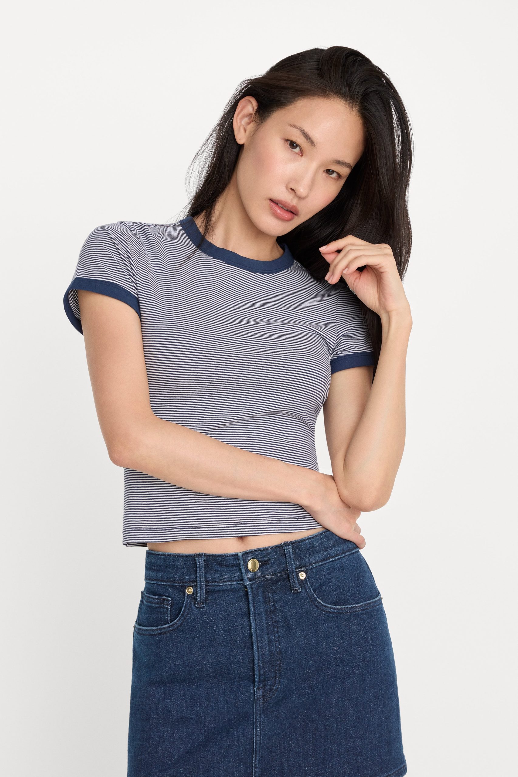 THE RINGER BABY TEE | HORIZON STRIPE