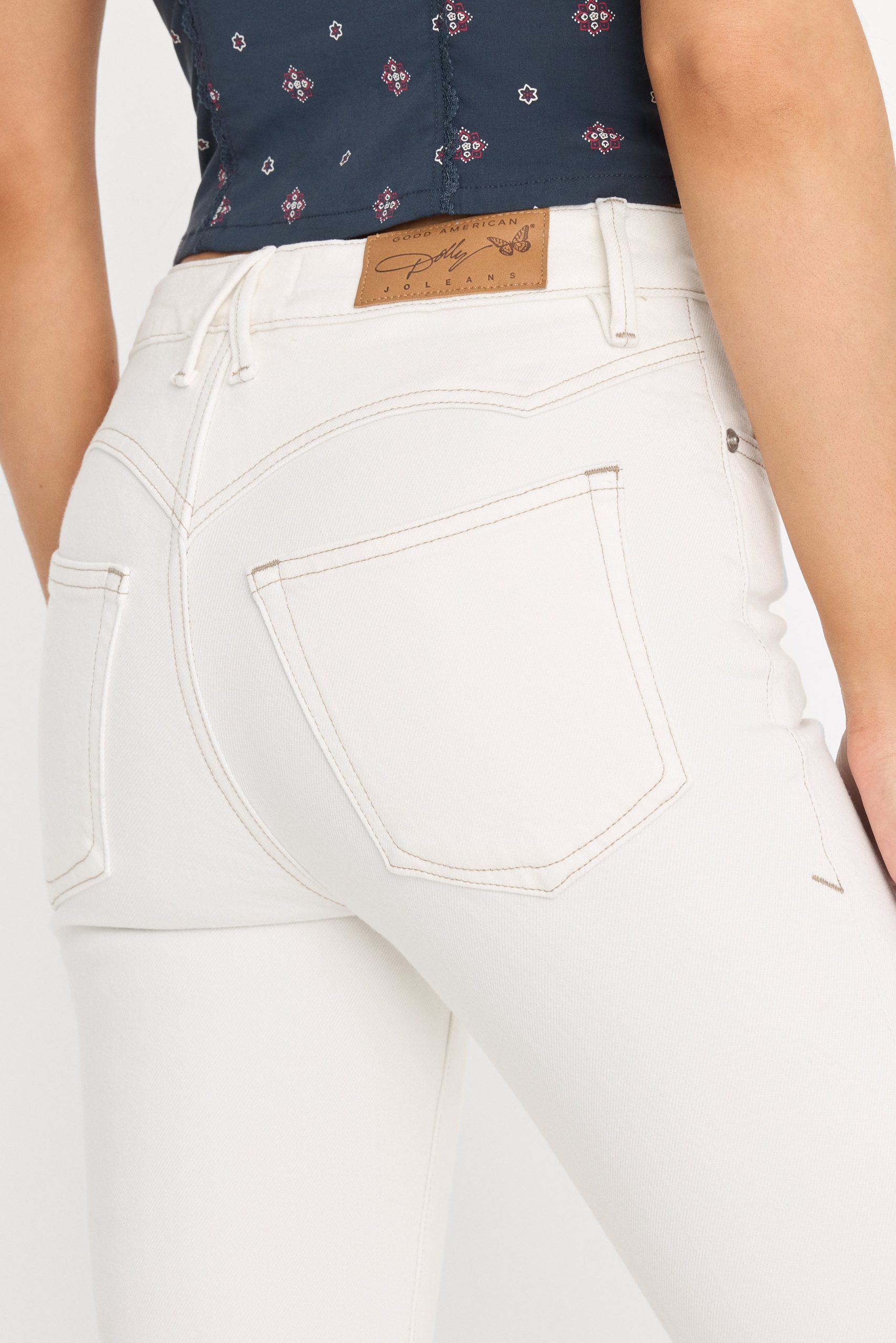 DOLLY JOLEANS GOOD LEGS FLARE JEANS | VINTAGE WHITE - Image 5