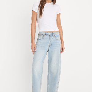 VINTAGE BARREL ANKLE JEANS | INDIGO1351