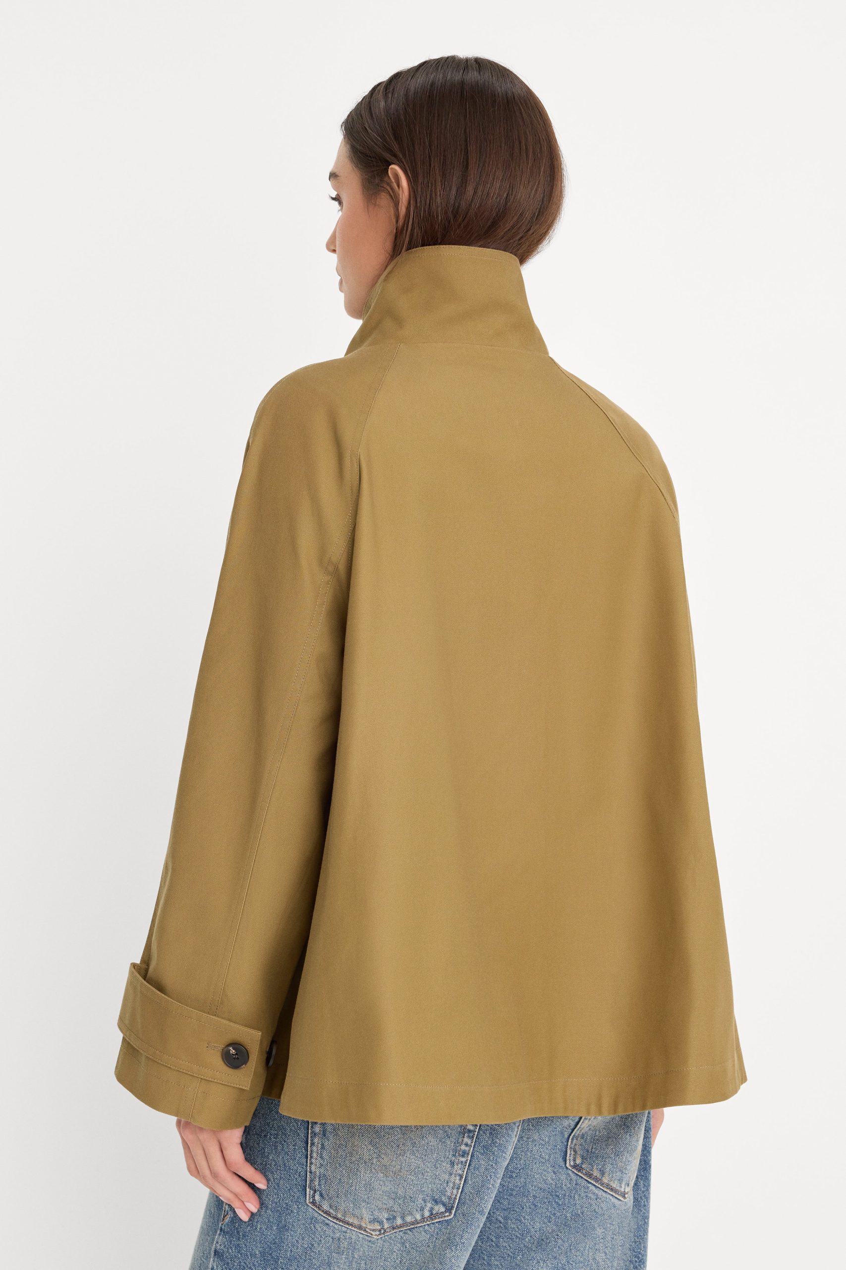 THE FUNNEL NECK TRENCH | FATIGUE - Image 4