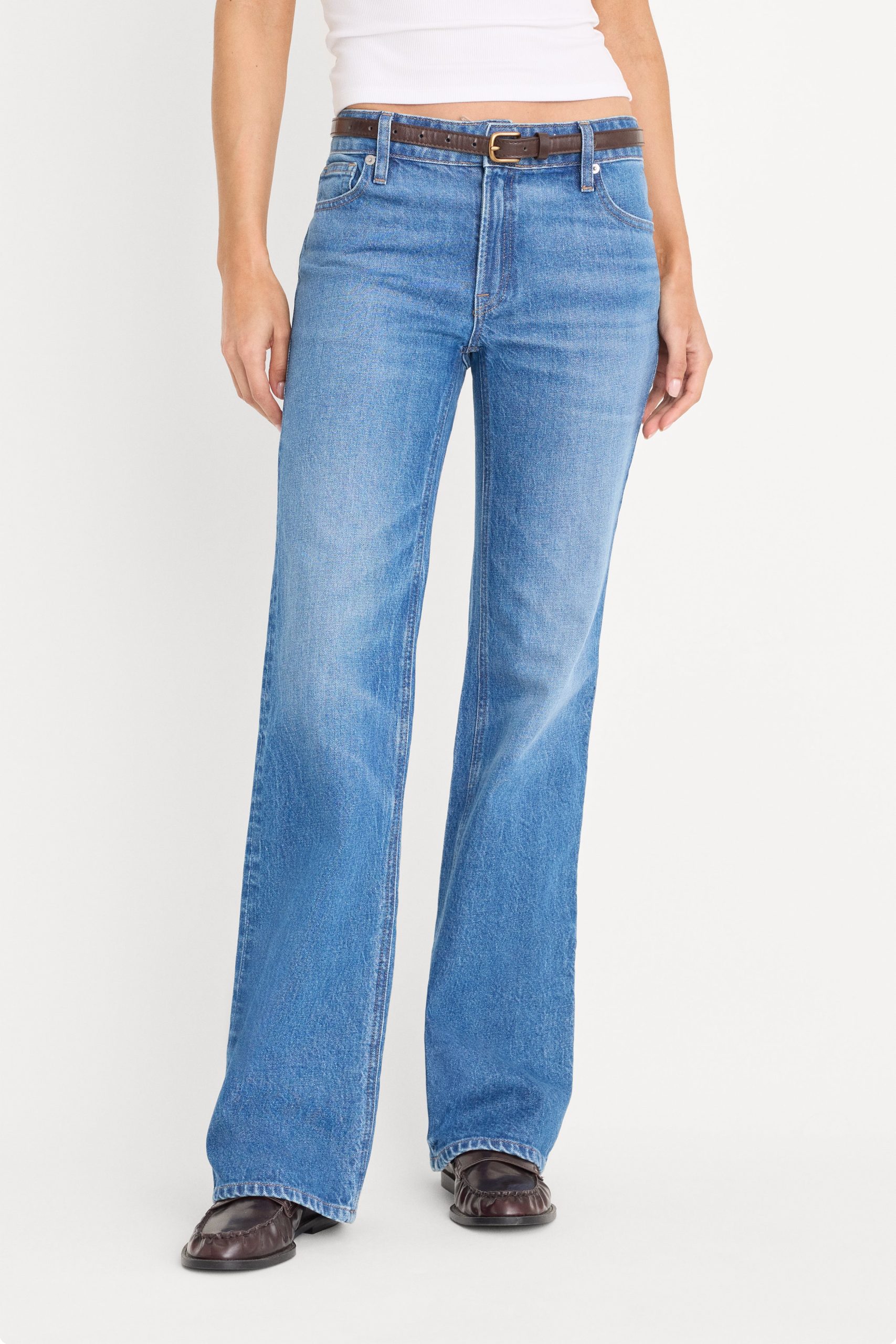 VINTAGE LOW RISE BOOTCUT JEANS | INDIGO1222 - Image 2