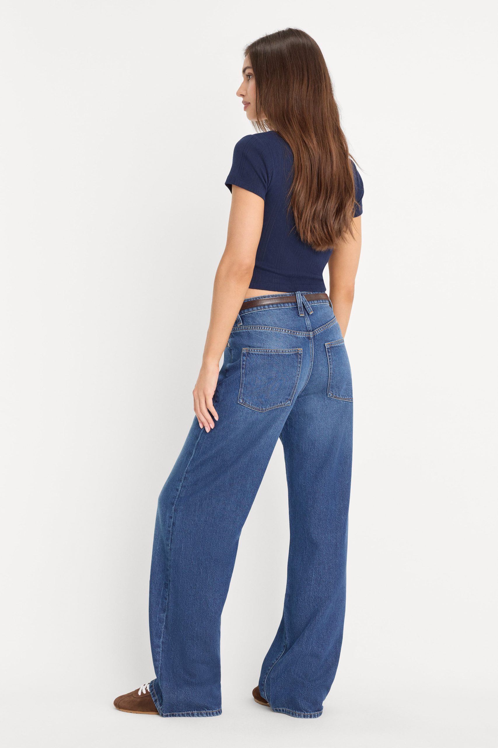 WEIGHTLESS WIDE JEANS | INDIGO1258 - Image 5