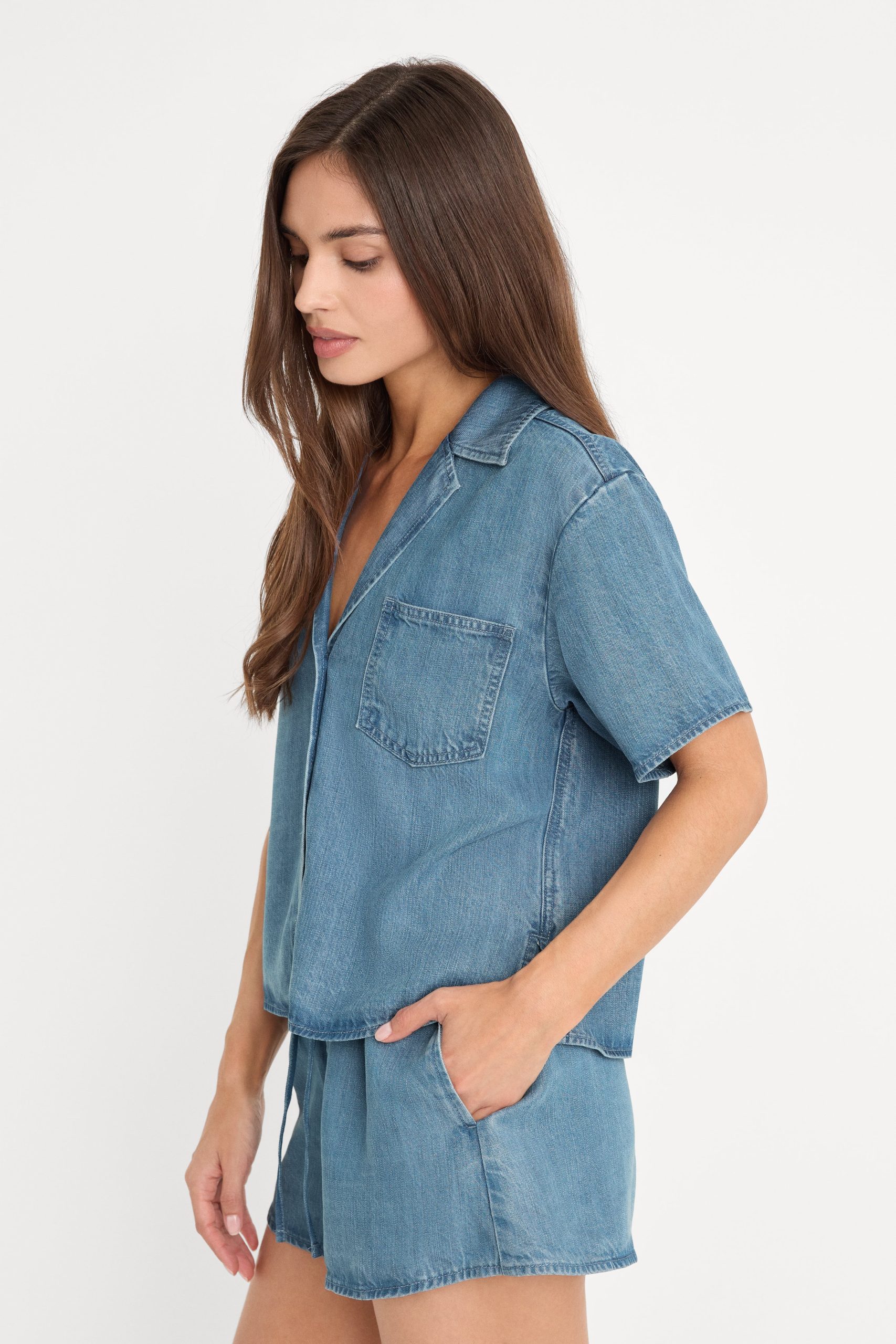 THE DENIM CAMP SHIRT - Image 2