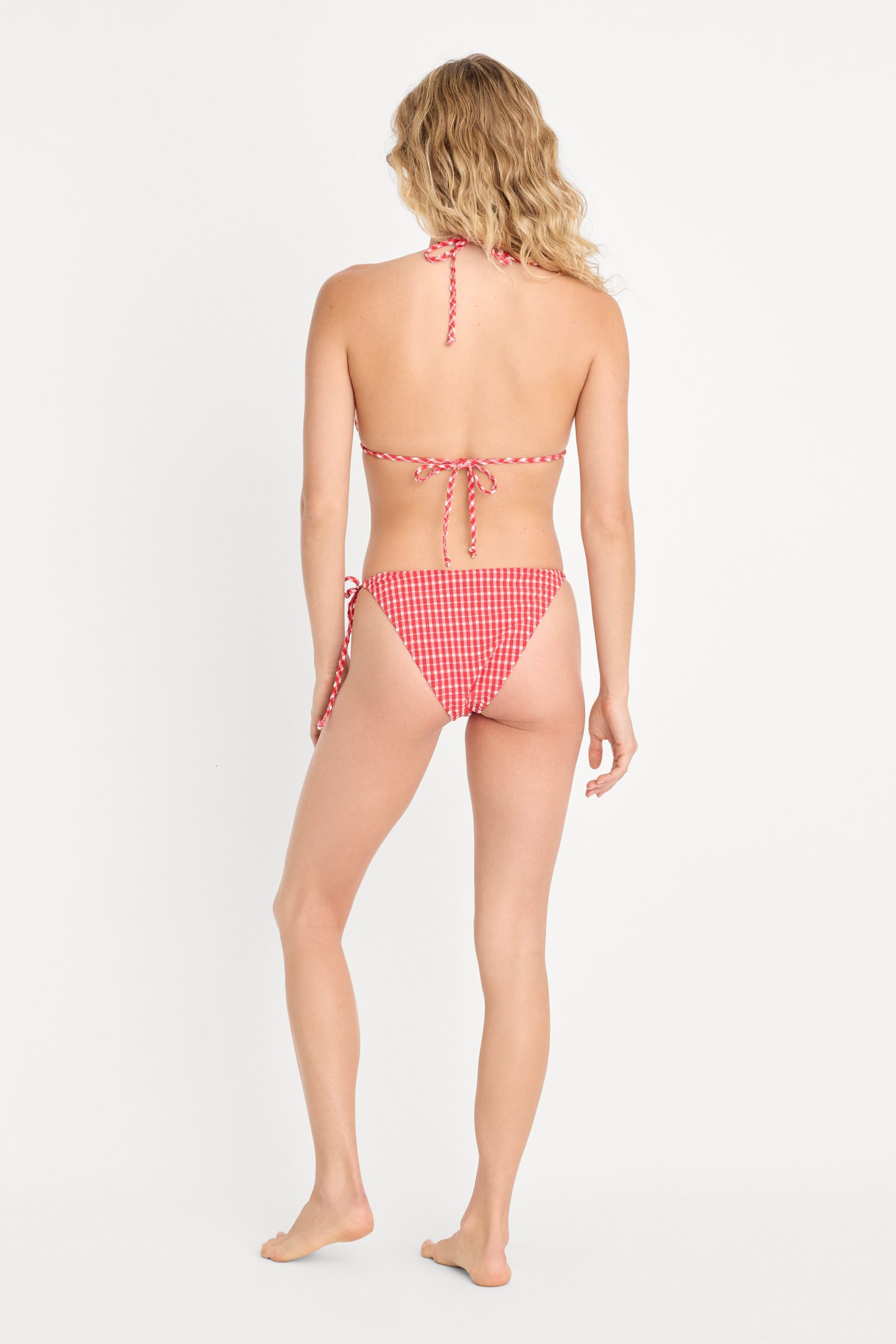 THE STRING BIKINI BOTTOM | POP GINGHAM LARGE - Image 5