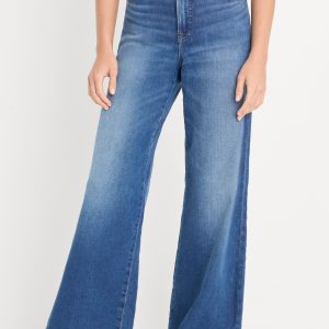 SOFT TECH GOOD PETITE PALAZZO JEANS | INDIGO1233