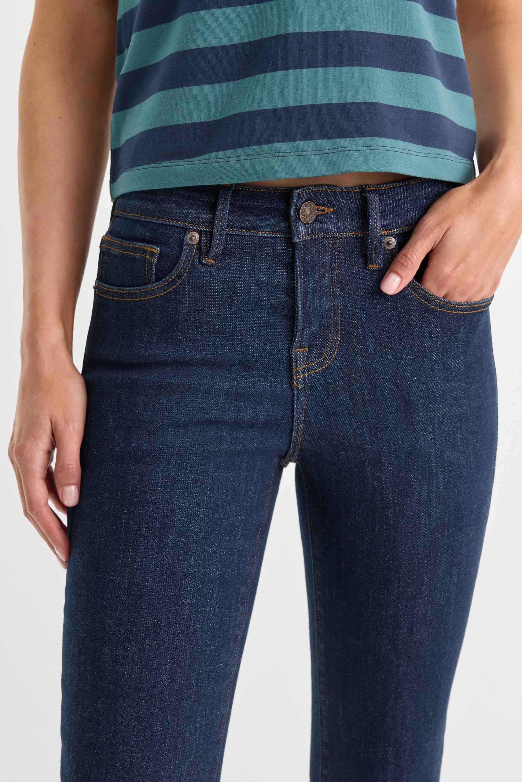 GOOD LOW RISE BOOTCUT JEANS | INDIGO1231 - Image 4
