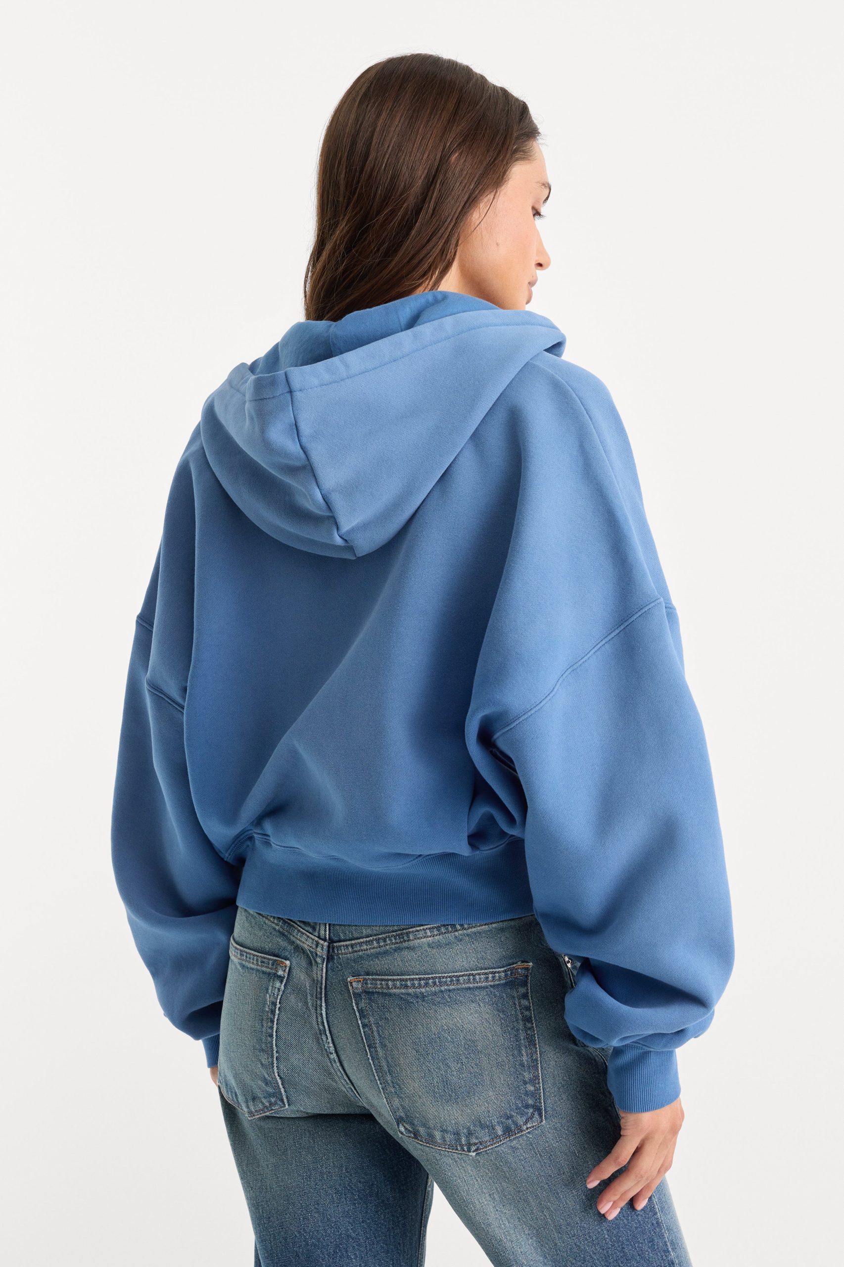 THE ZIP UP SWEATSHIRT | BLUE DRIFT - Image 5