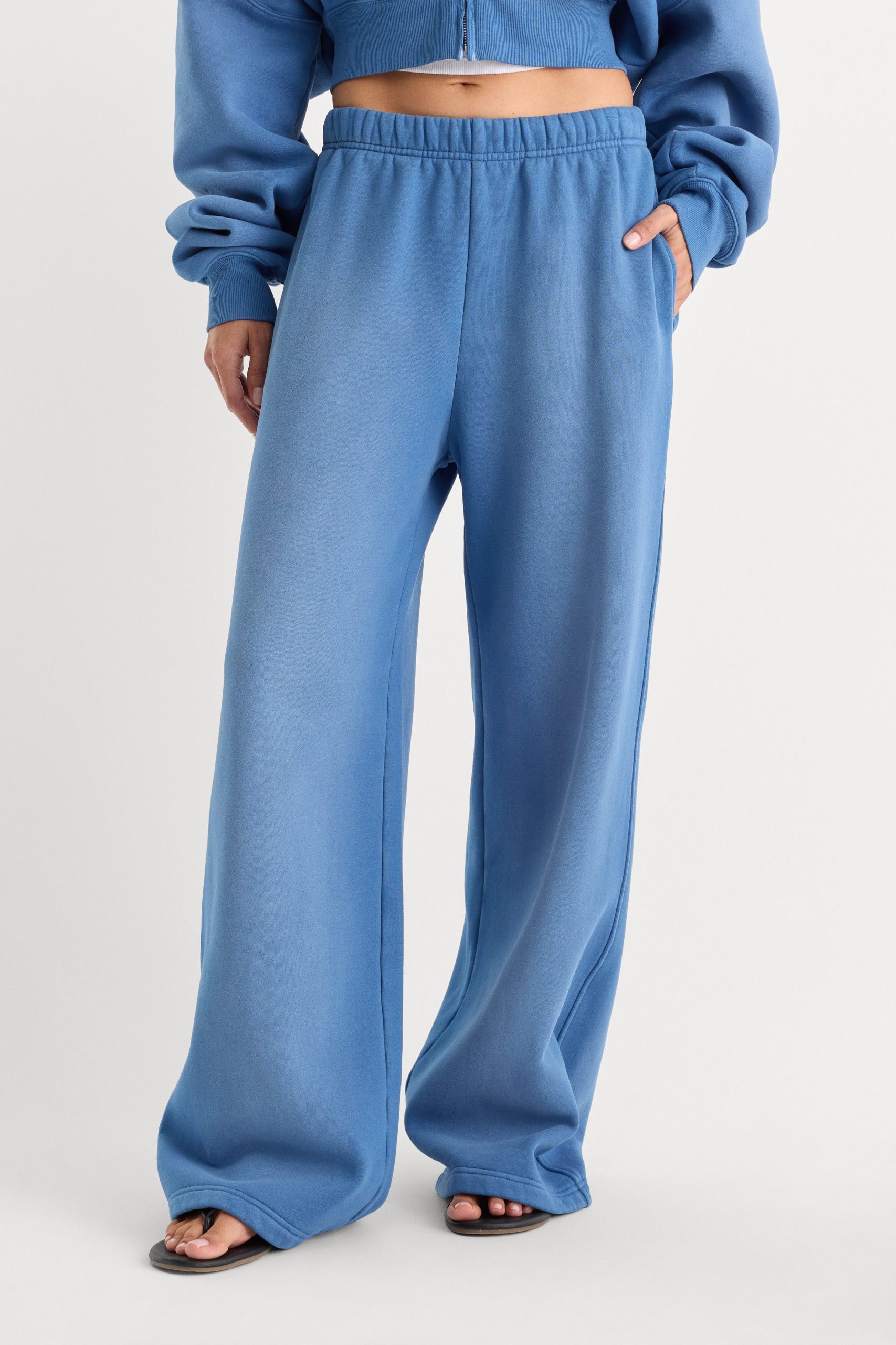 THE FLEECE SWEATPANT | BLUE DRIFT - Image 2