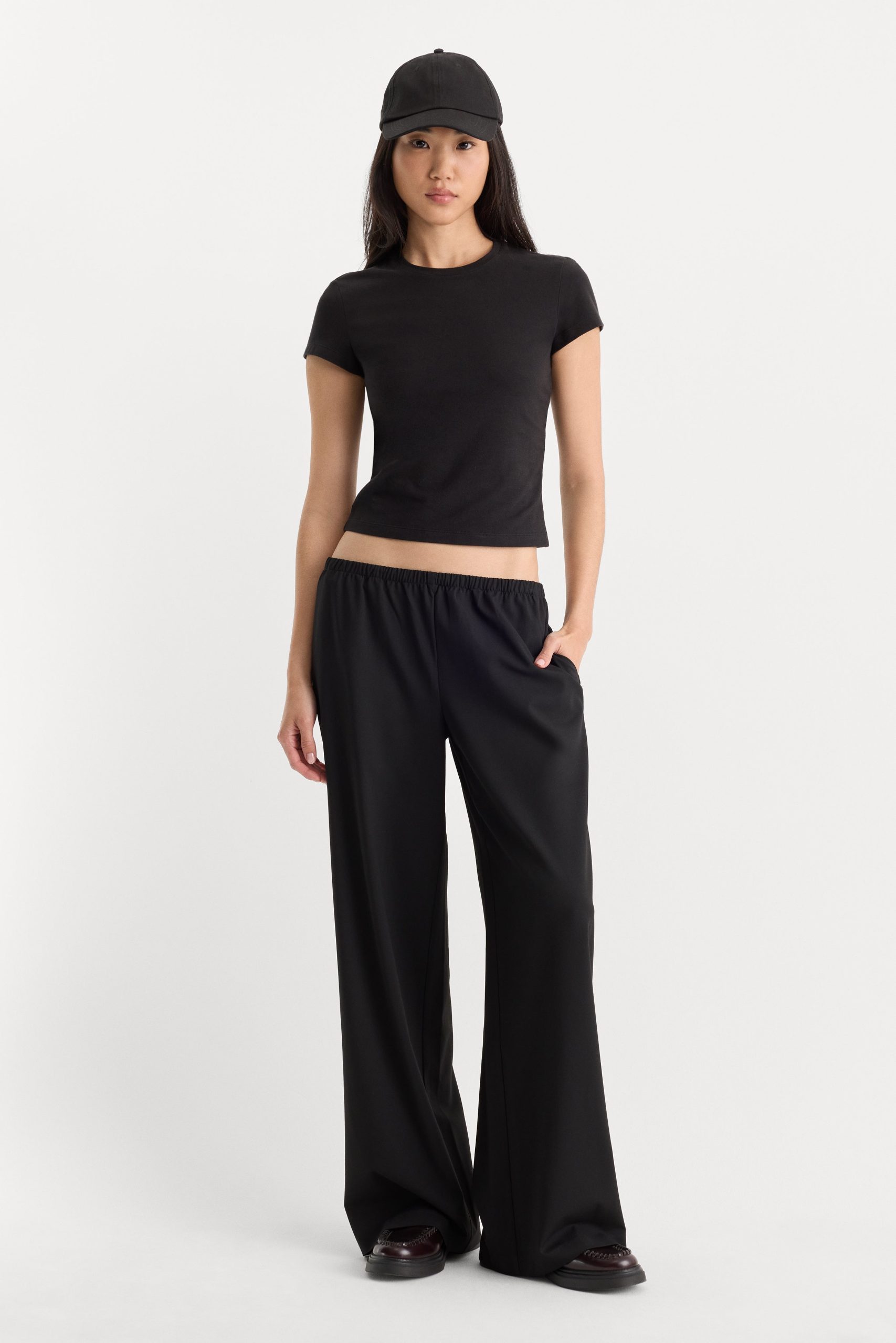 THE CAP SLEEVE TEE | BLACK001 - Image 3