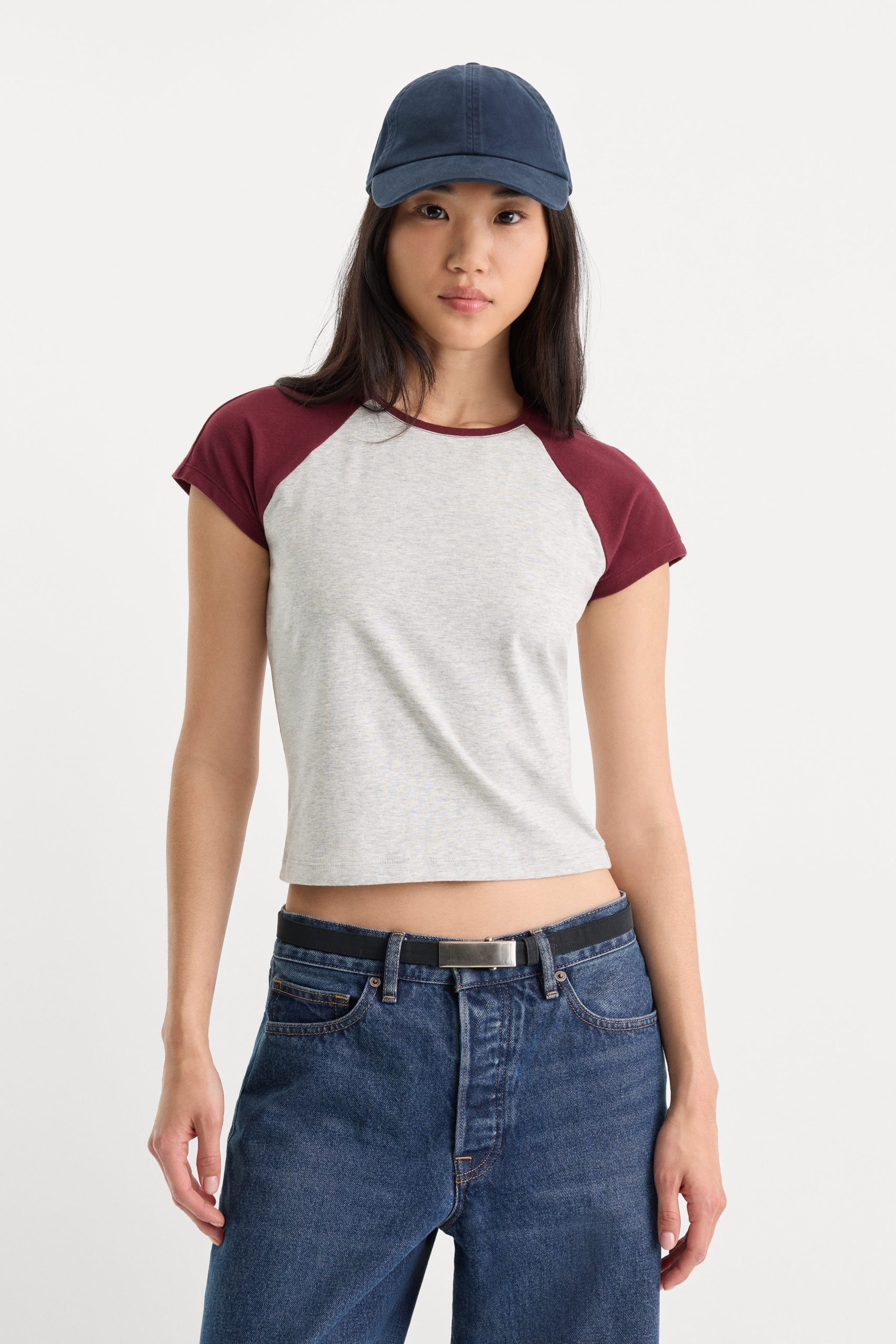 THE RAGLAN TEE | VINTAGE GREY - Image 2