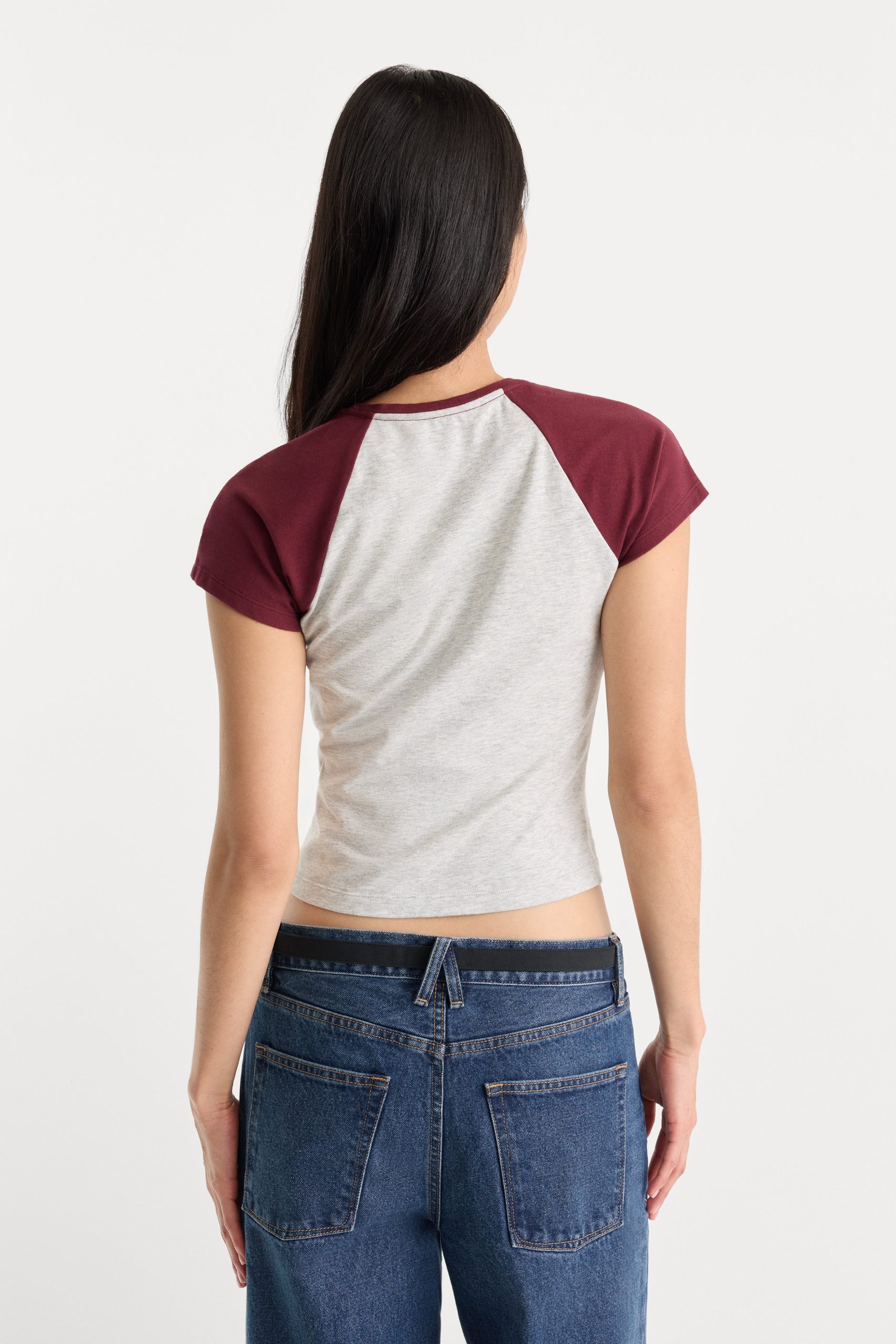 THE RAGLAN TEE | VINTAGE GREY - Image 5