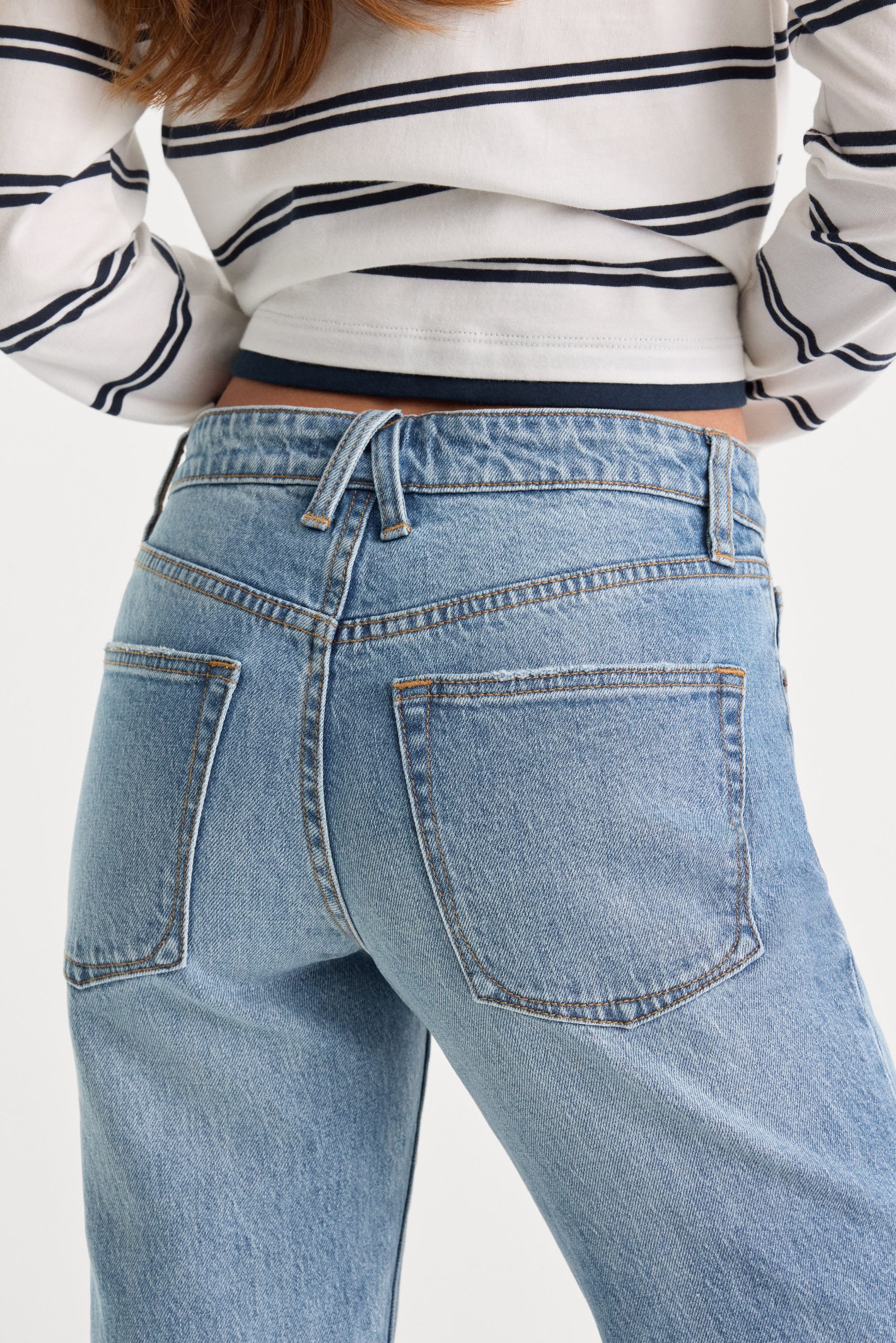 VINTAGE STRAIGHT JEANS | AMBER - Image 6