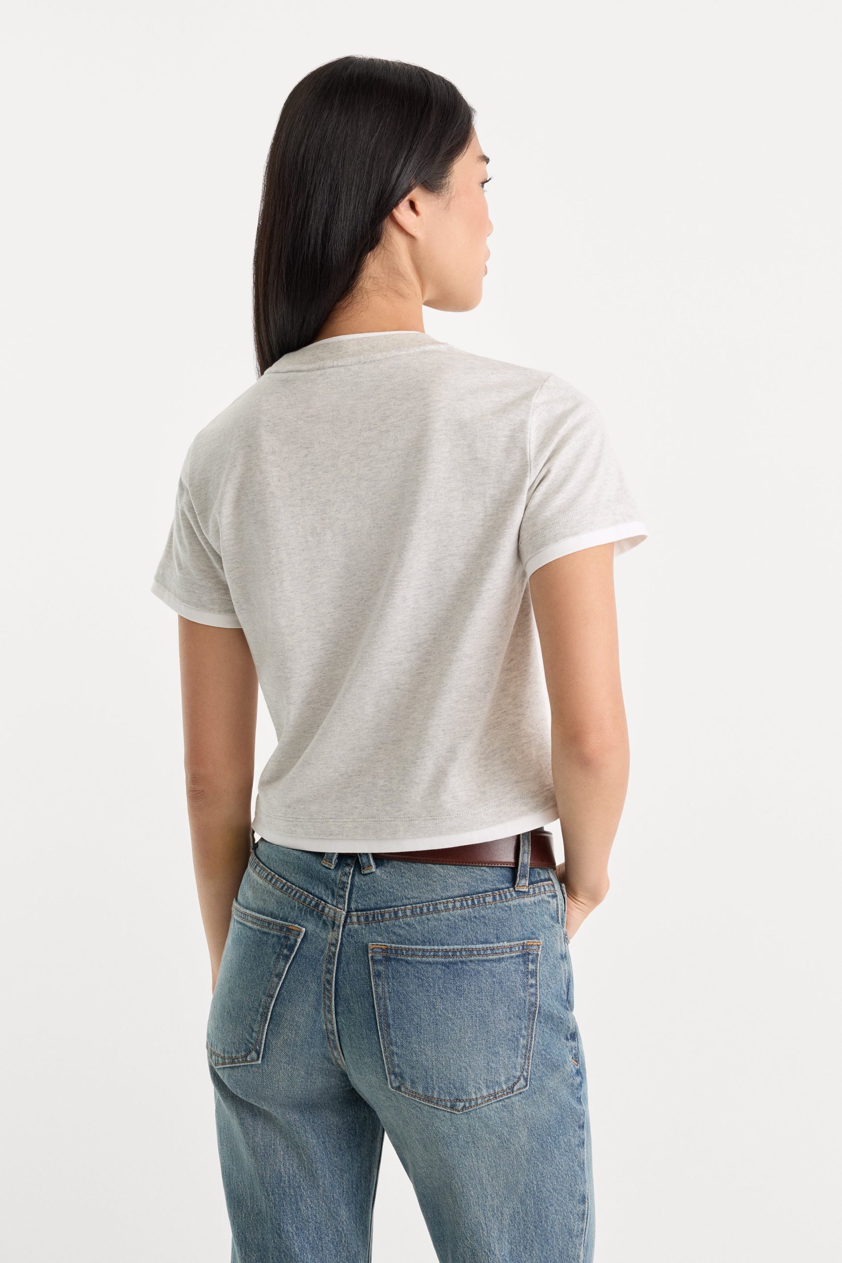 THE LAYERED TEE | VINTAGE GREY - Image 5