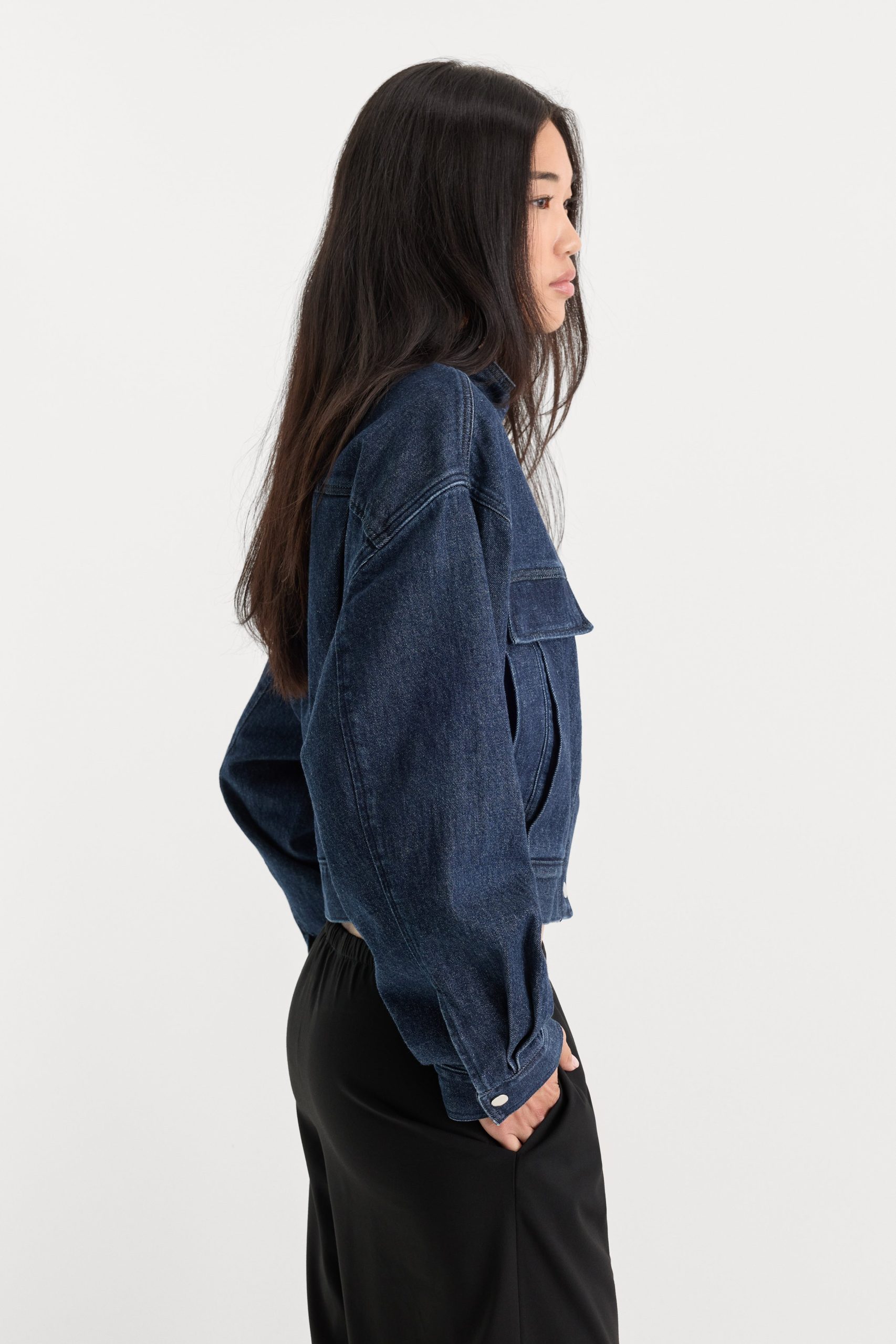THE DENIM BOMBER JACKET | QUIRKY - Image 2