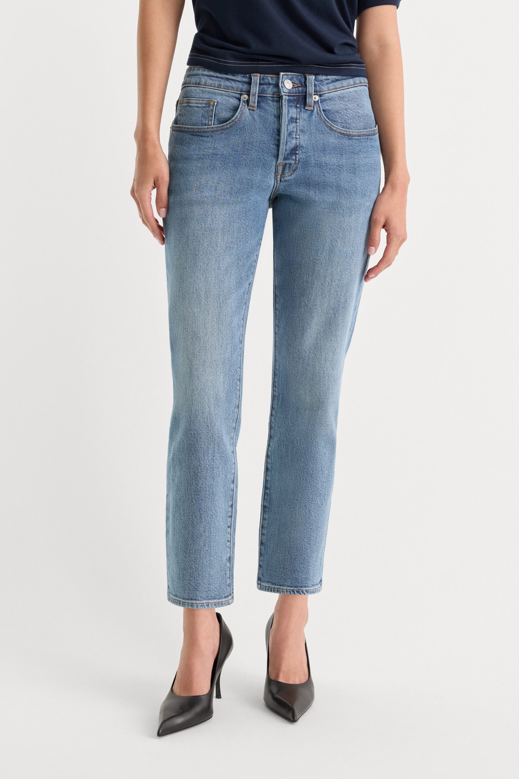 VINTAGE STRAIGHT ANKLE JEANS | SAVOR - Image 2