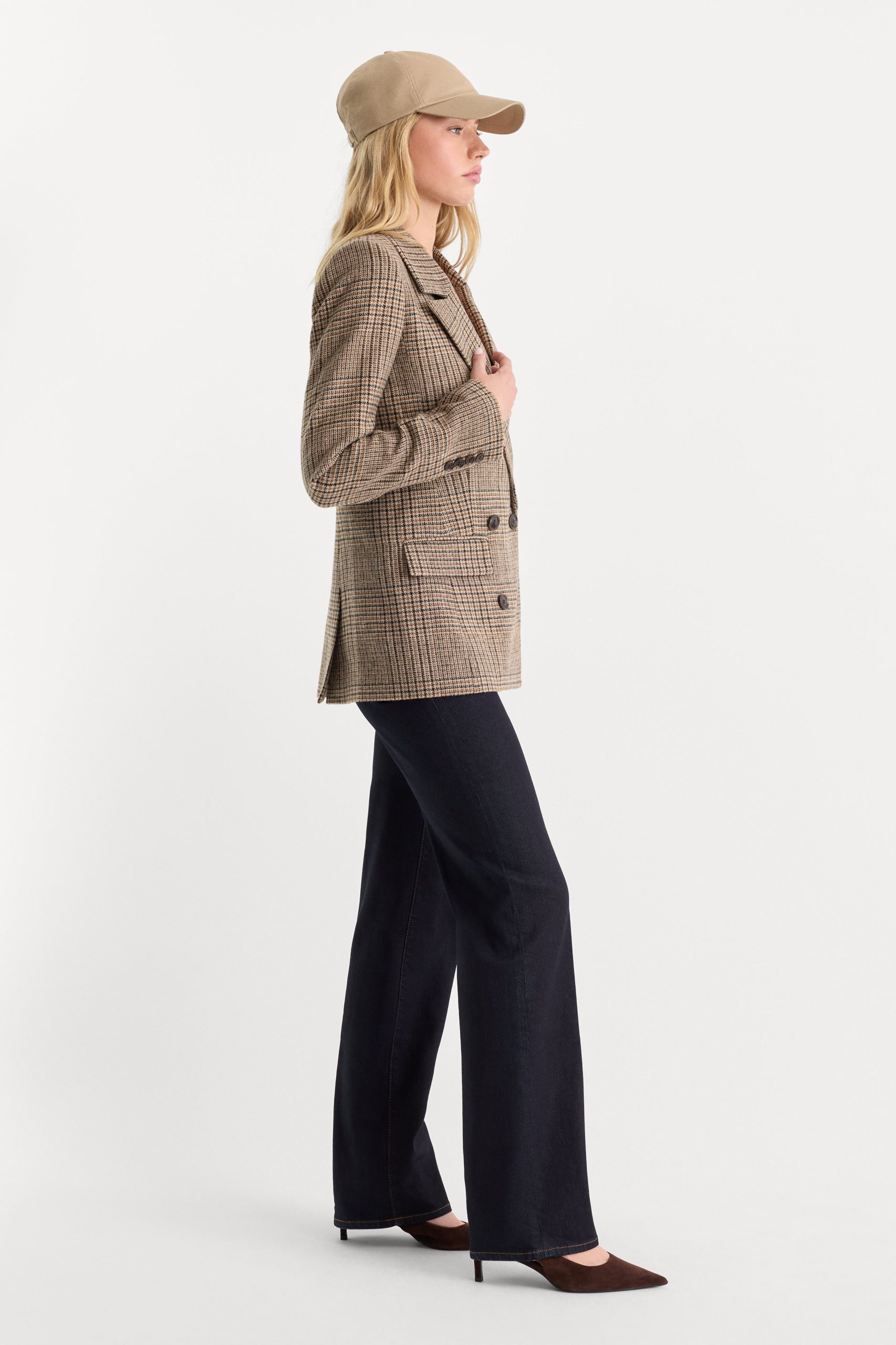 GOOD TRUE PETITE STRAIGHT JEANS | RINSE - Image 2