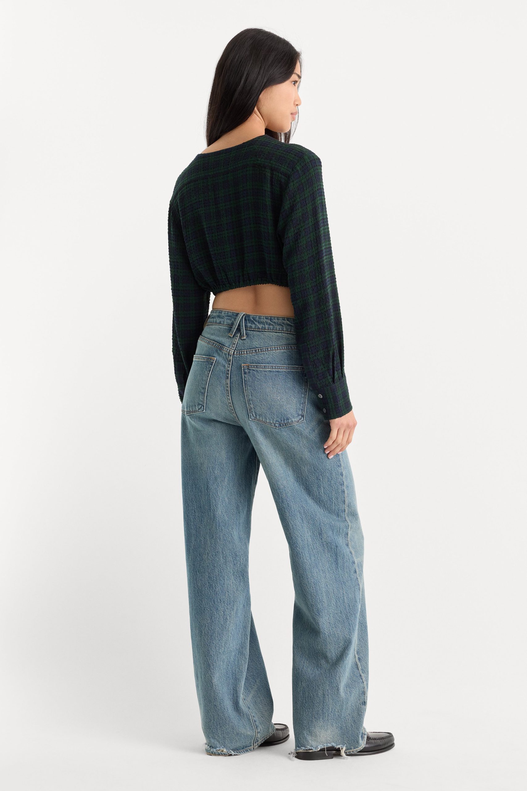 VINTAGE WIDE JEANS | OAK - Image 6