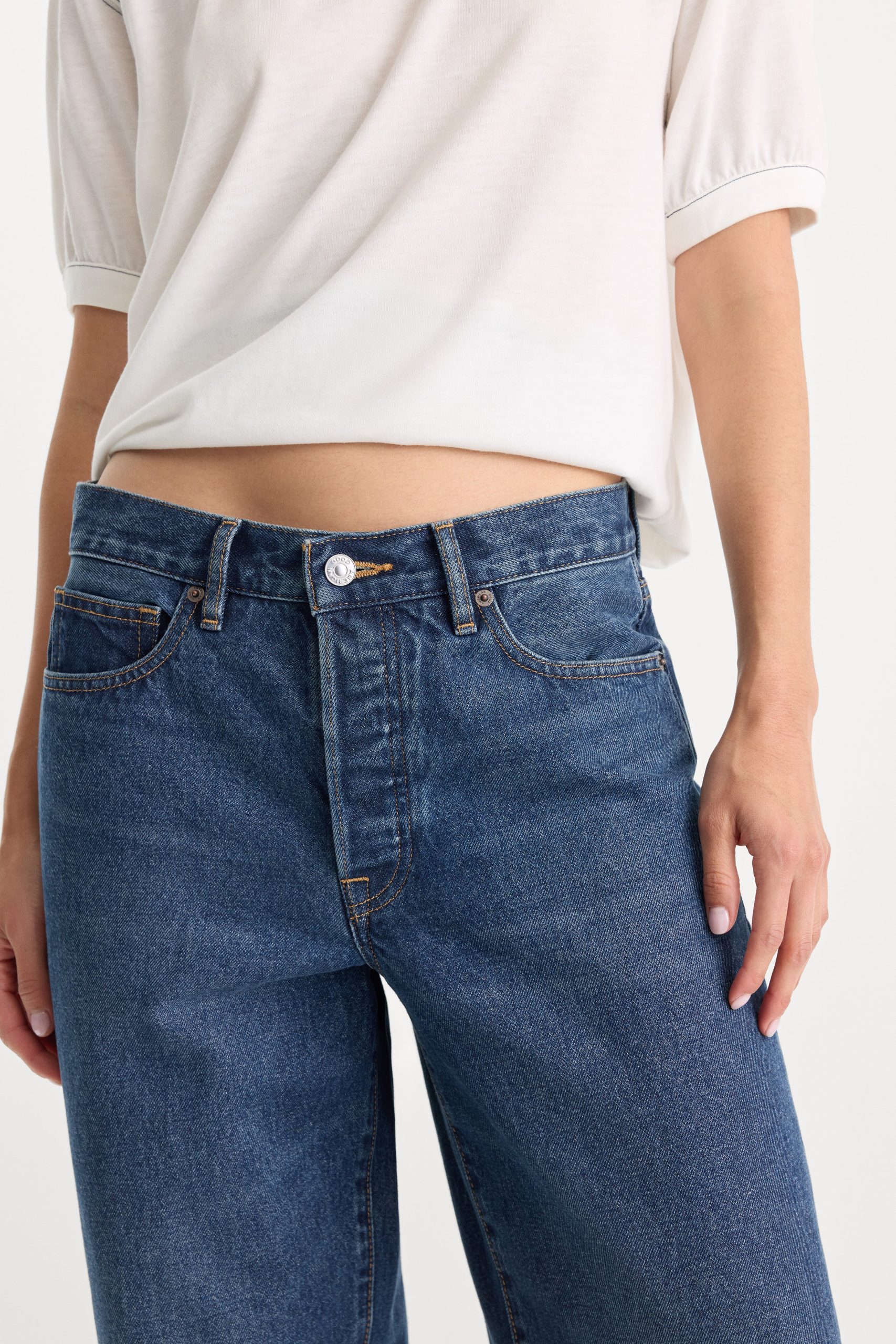 VINTAGE LOW SLUNG BAGGY JEANS | TRACE - Image 5