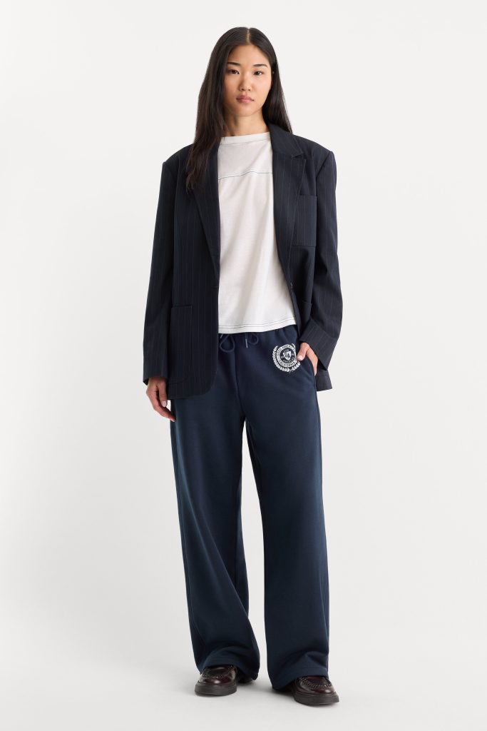 THE BRUSHED FLEECE SWEATPANT | NEW NAVY