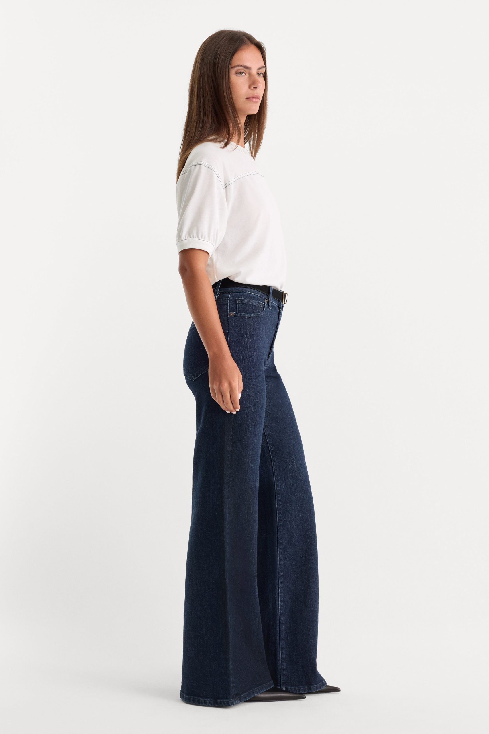 GOOD WAIST PALAZZO JEANS | INDIGO1153 - Image 3