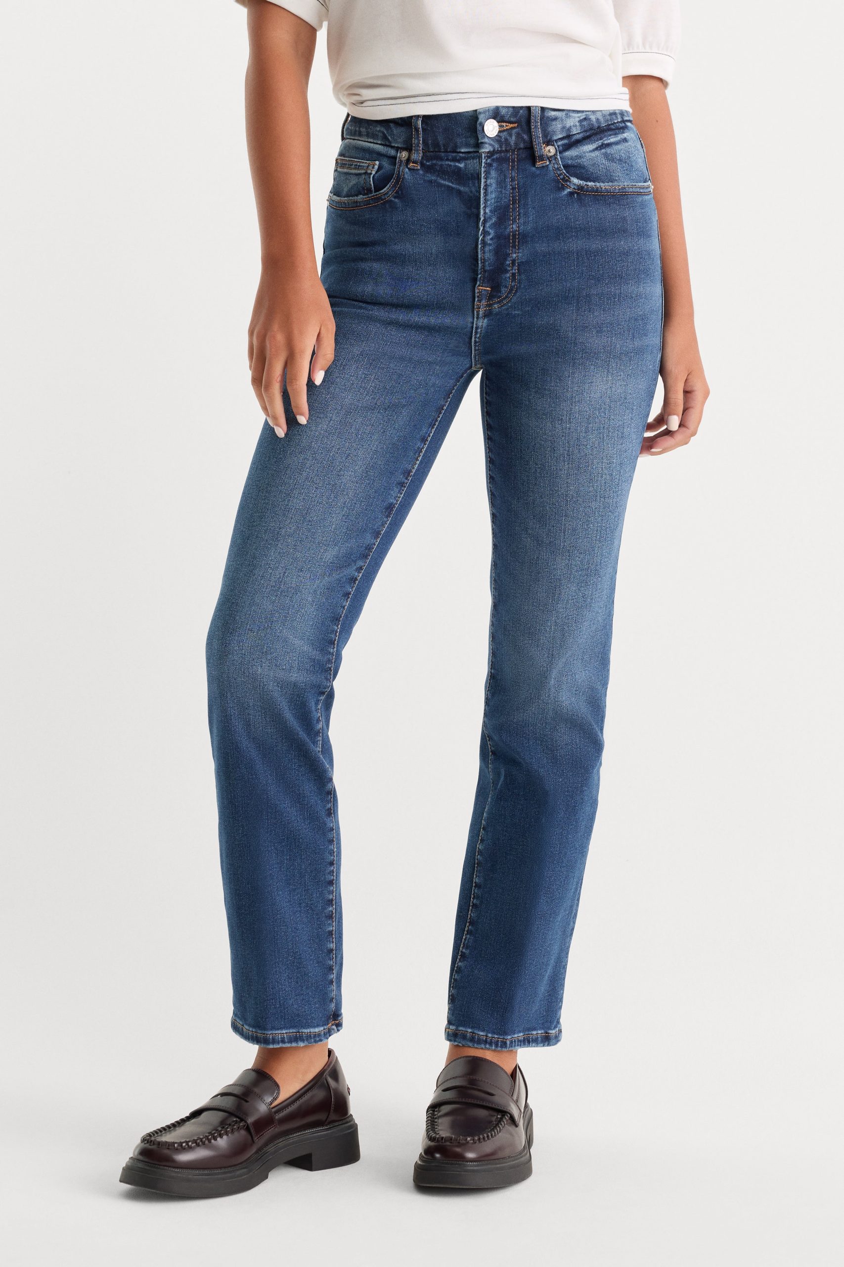 ALWAYS FITS GOOD LEGS STRAIGHT JEANS LONG | INDIGO571 - Image 3