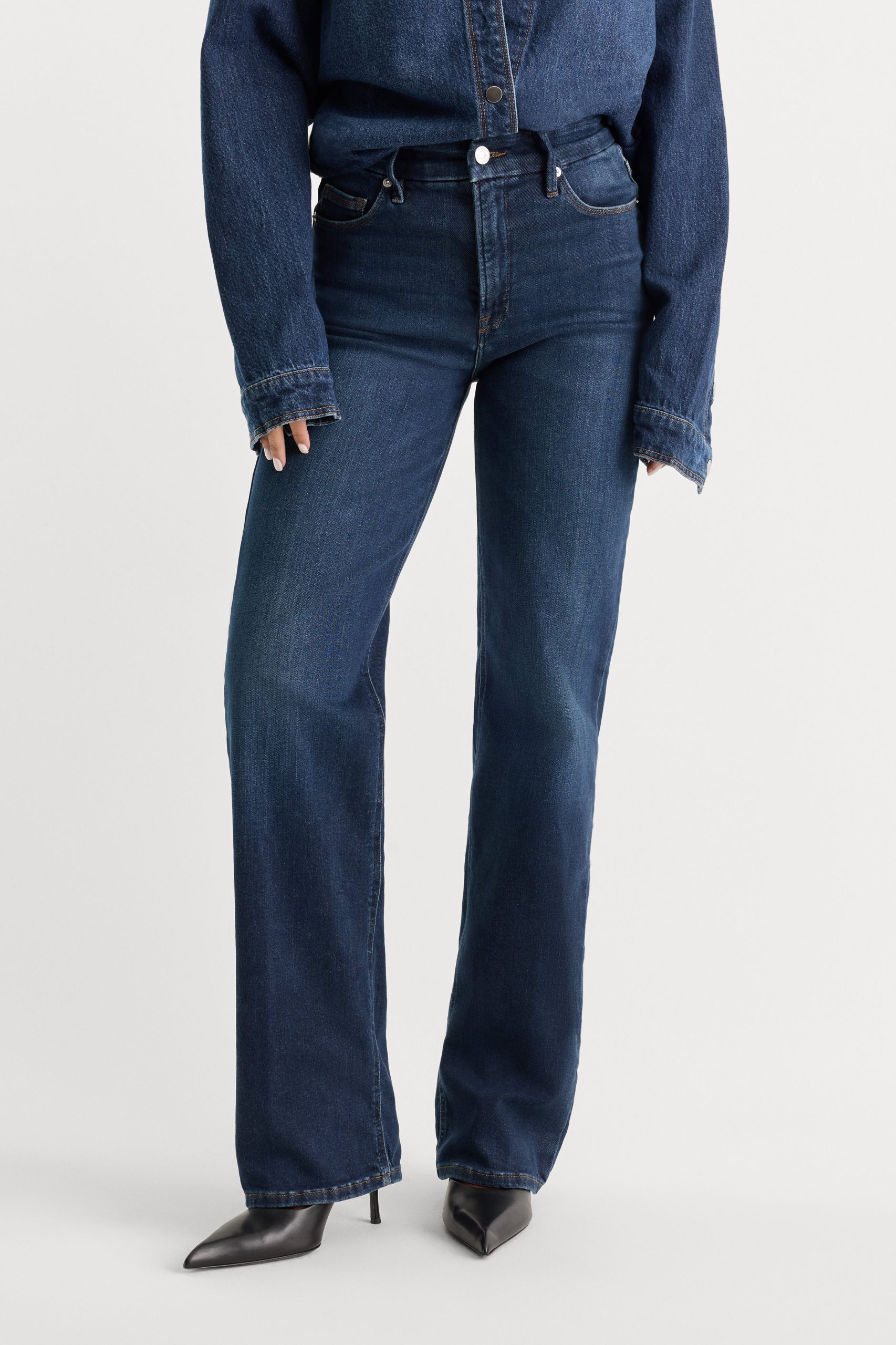 SOFT TECH GOOD TRUE STRAIGHT JEANS|INDIGO572 - Image 2