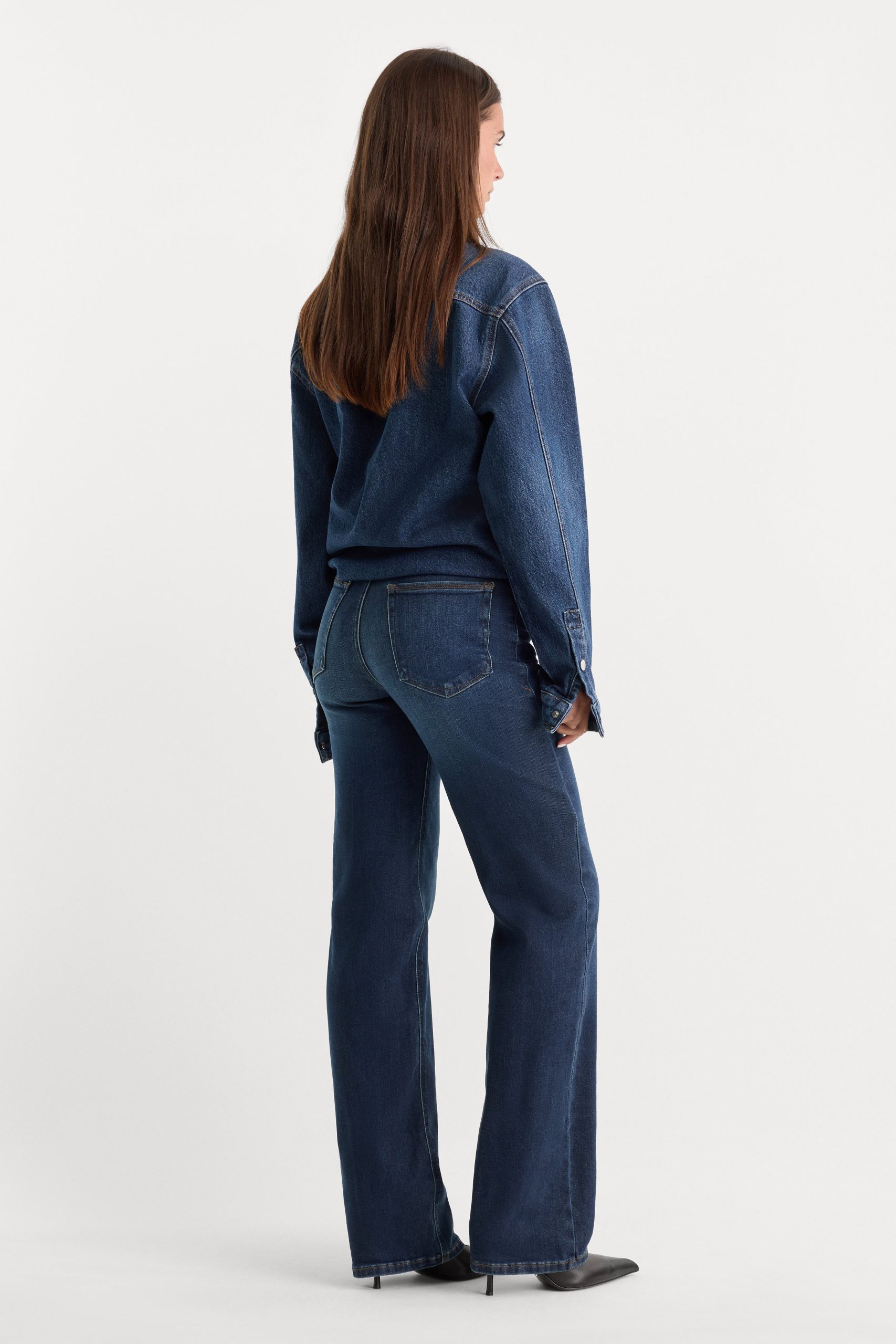 SOFT TECH GOOD TRUE STRAIGHT JEANS|INDIGO572 - Image 6