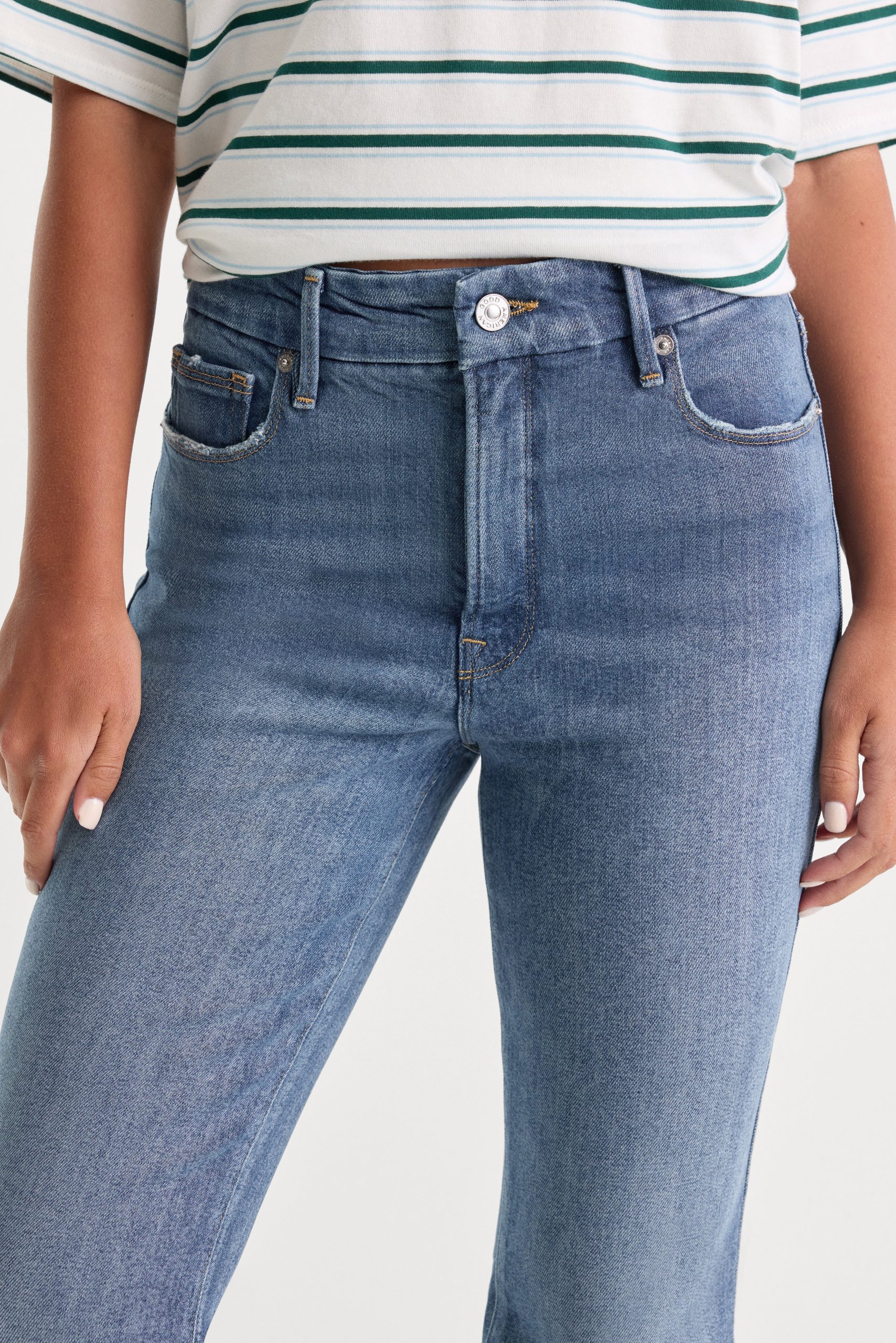SOFT TECH GOOD CLASSIC BOOTCUT JEANS | INDIGO627 - Image 4