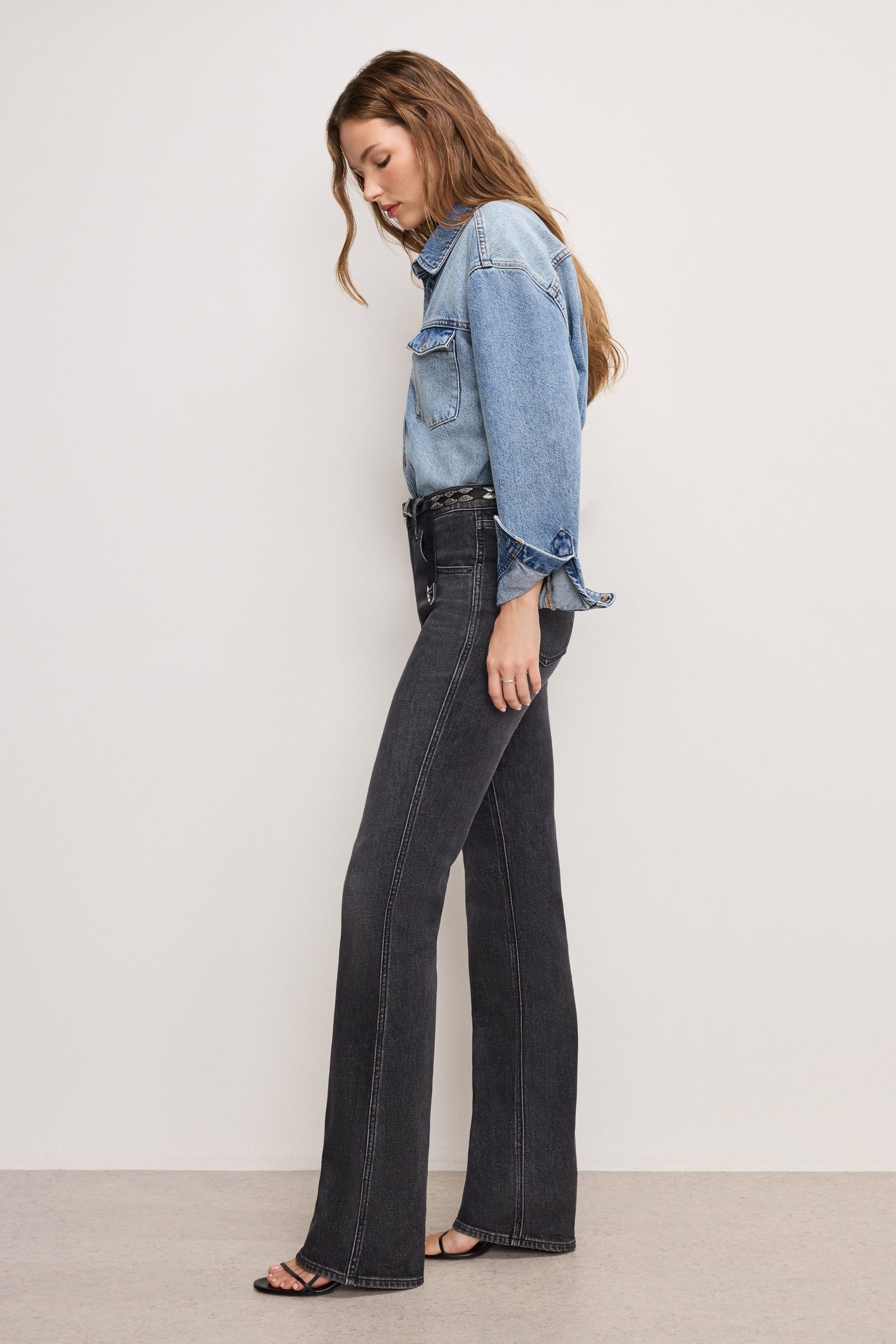 GOOD COWBOY BOOTCUT JEANS | BLACK354 - Image 2