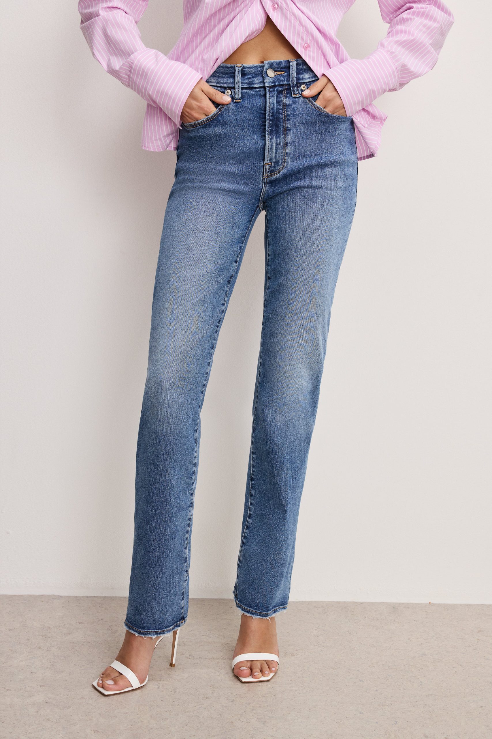 ALWAYS FITS GOOD LEGS STRAIGHT JEANS LONG | INDIGO316 - Image 2