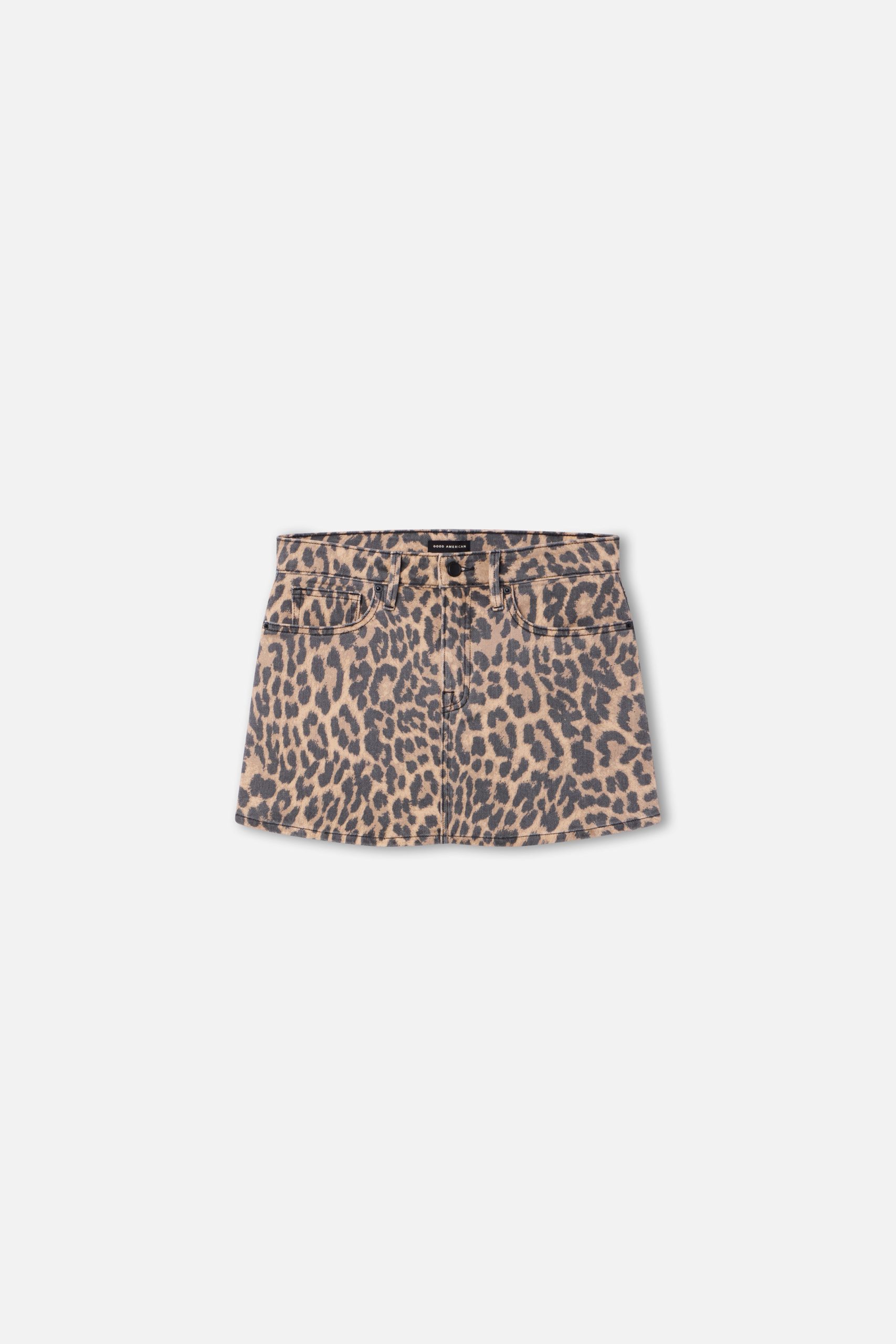 LEOPARD GOOD 90S MINI SKIRT | LUCKY LEOPARD001 - Image 6