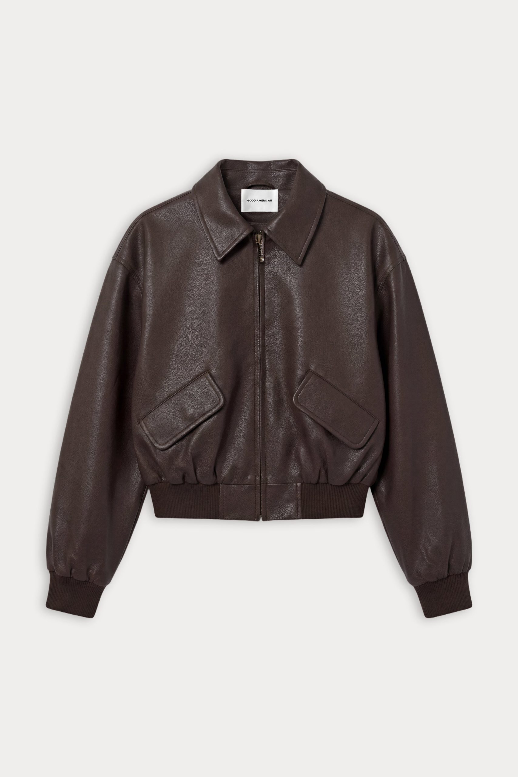 THE BETTER THAN LEATHER BOMBER JACKET | ESPRESSO - Image 5