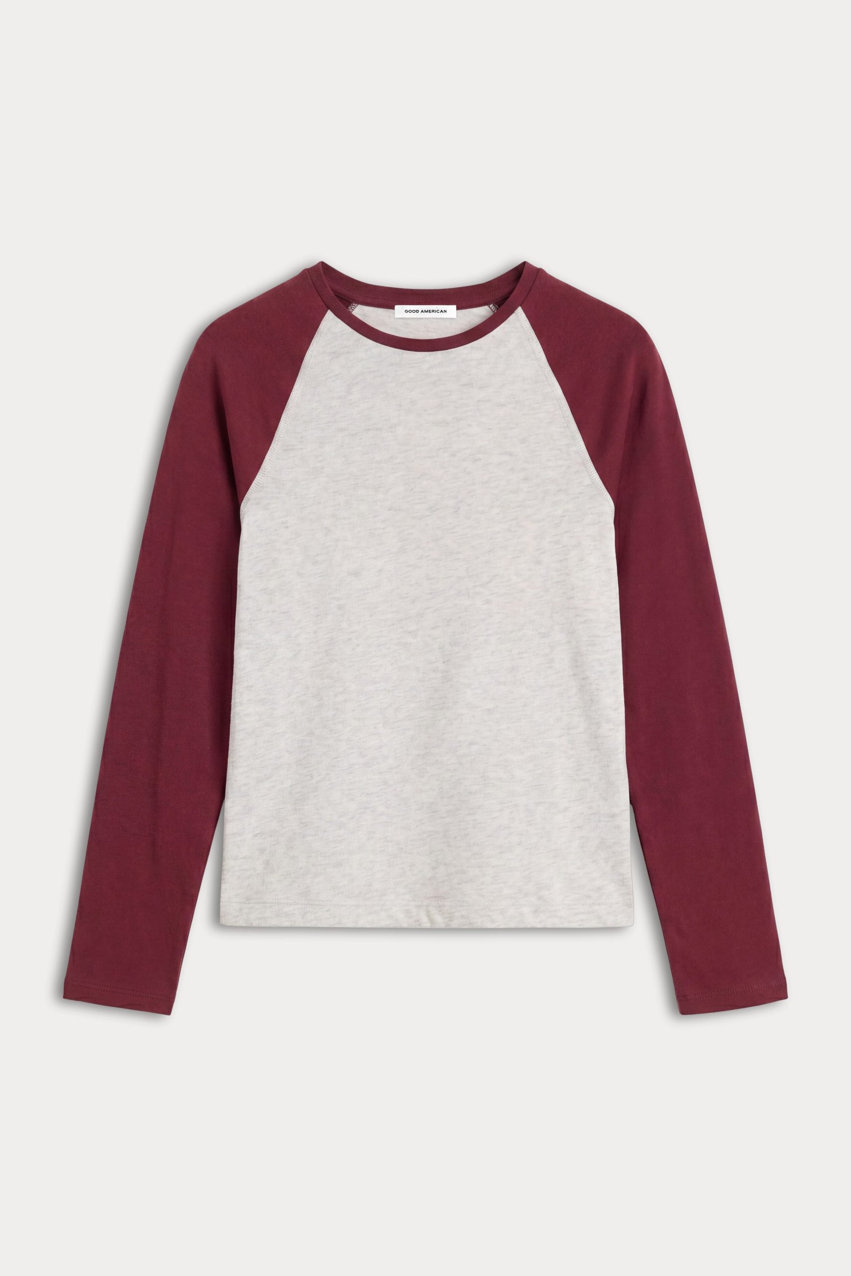 THE LONG SLEEVE RAGLAN TEE | VINTAGE GREY