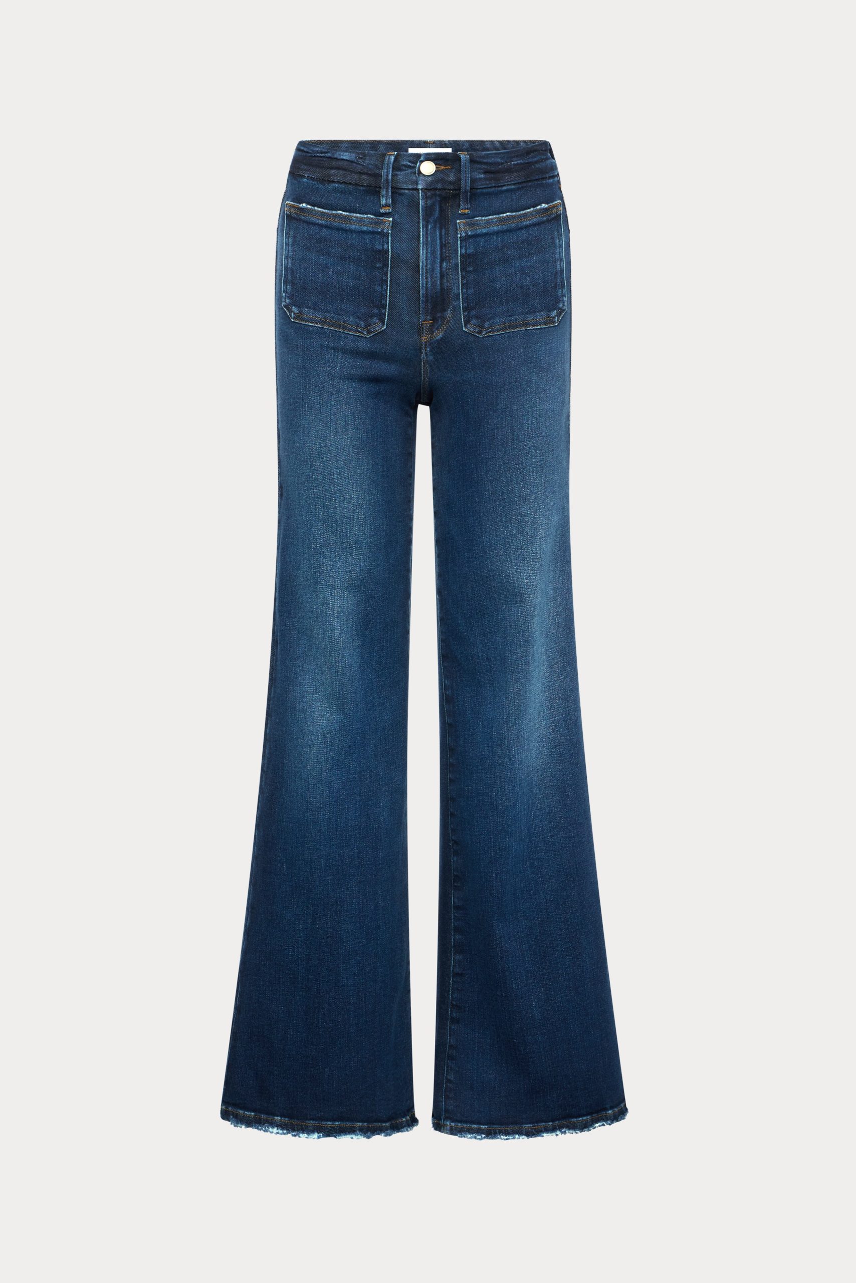 SOFT TECH GOOD WAIST PALAZZO JEANS|INDIGO511 - Image 7