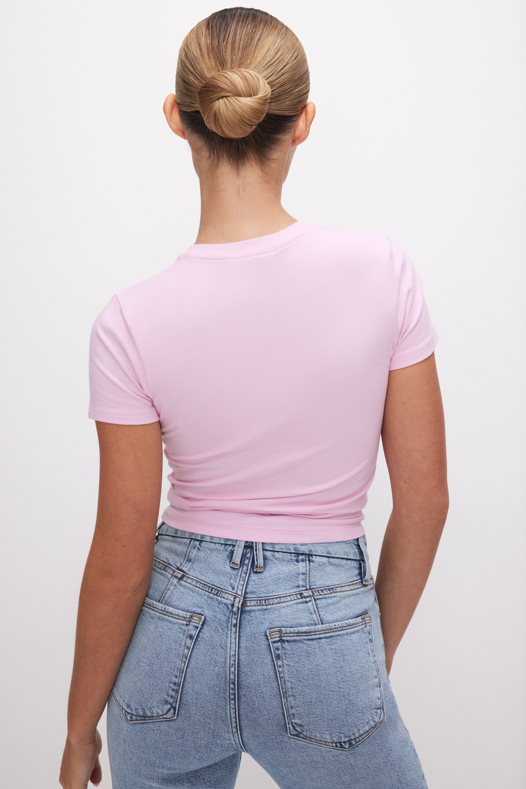 SUPER STRETCH BABY TEE | ROSEQUARTZ001 - Image 2